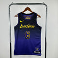 Los Angeles Lakers City Edition #6 LeBron James (2024-25)