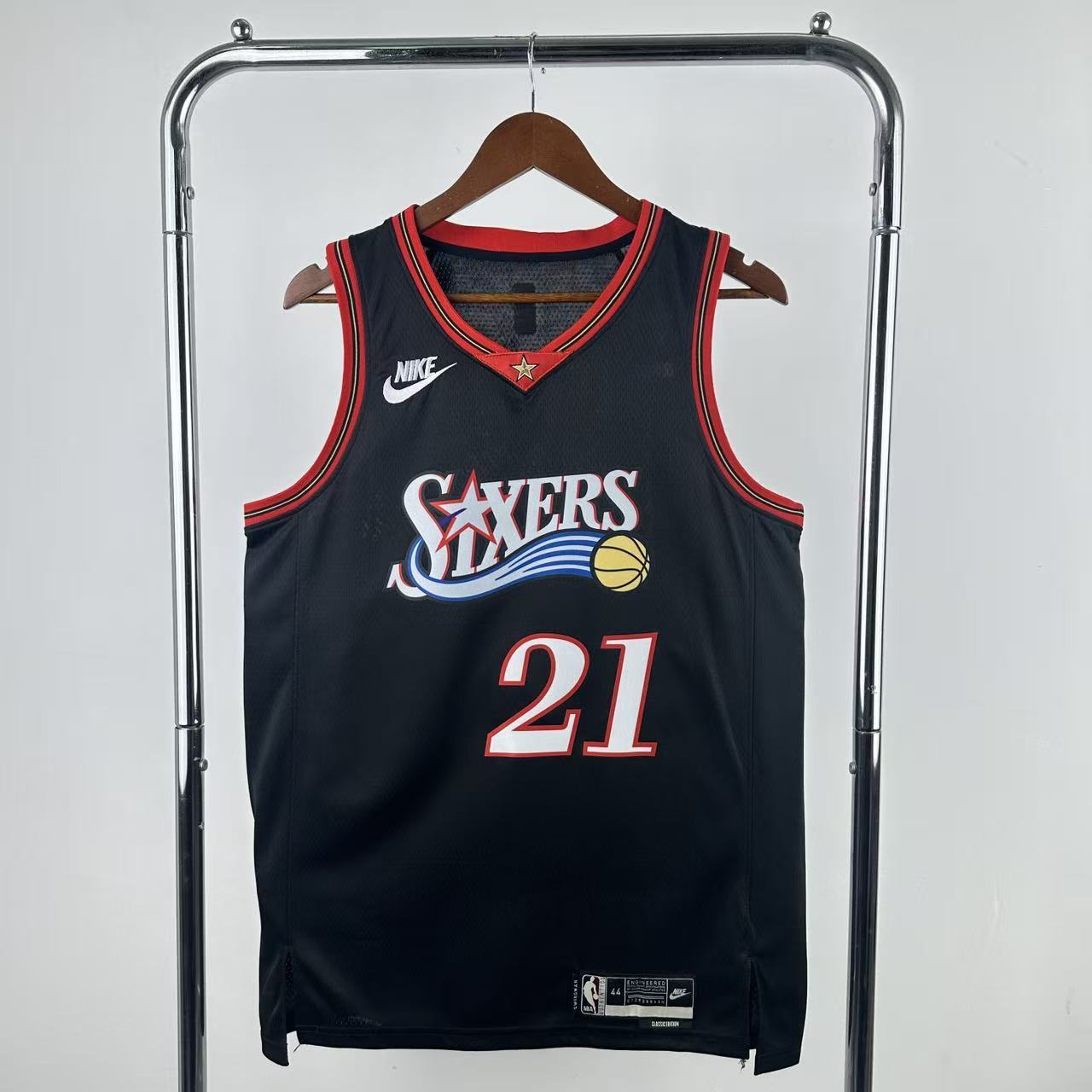 Philadelphia 76ers Retro #21 Joel Embiid (2025-26)
