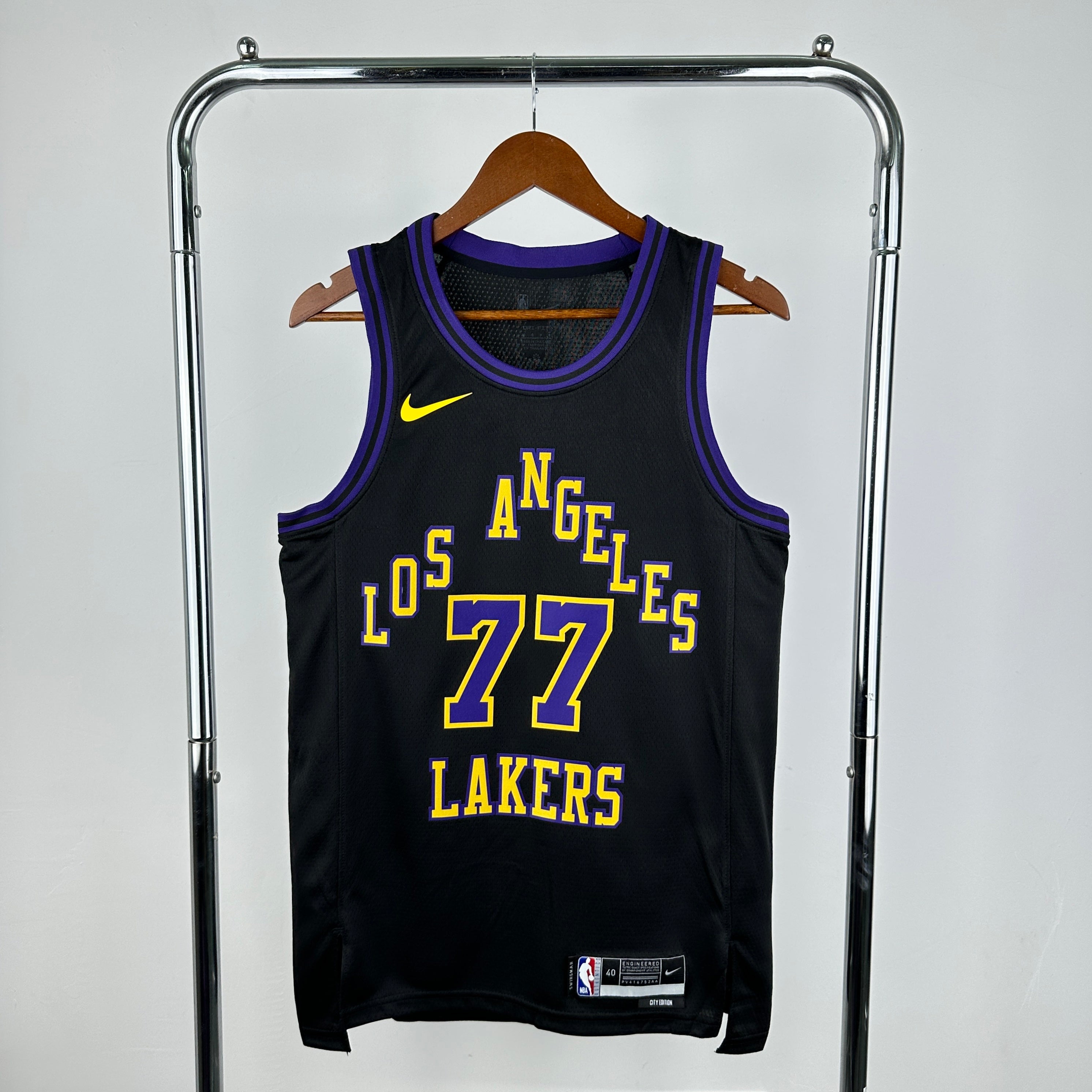 Los Angeles Lakers City Edition #77 Luka Doncic (2025-26)