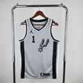 San Antonio Spurs Jordan Brand #1 Victor Wembanyama (2020-21)