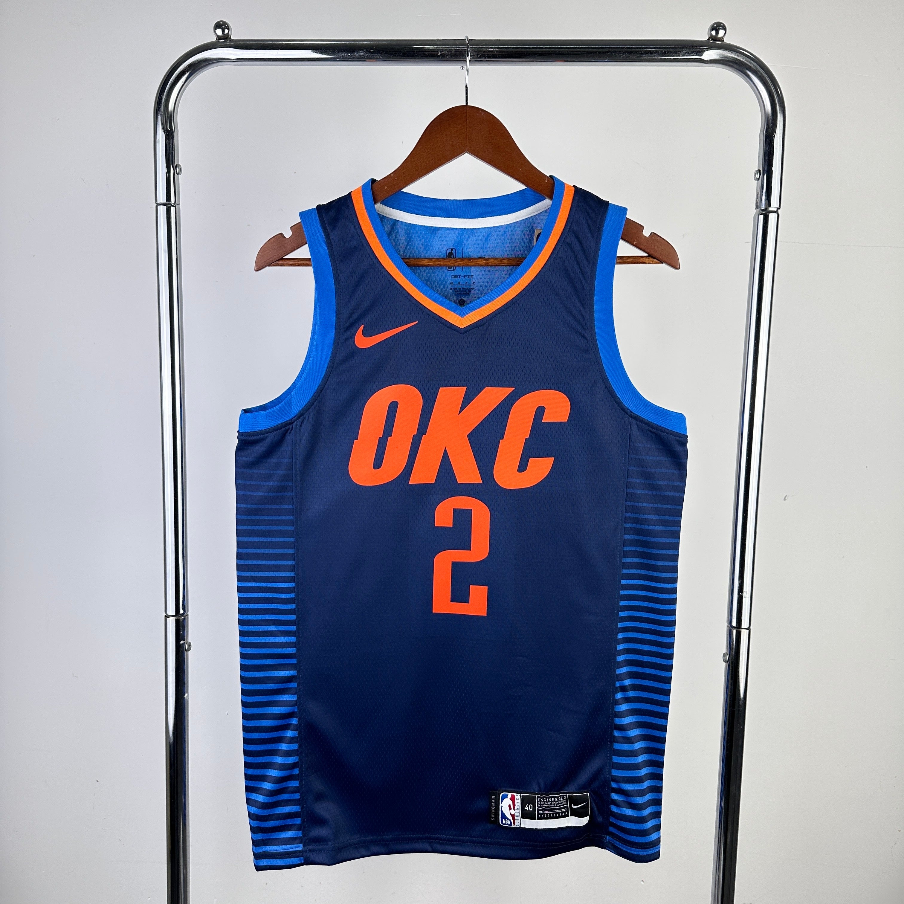 Oklahoma City Thunder #2 Shai Gilgeous-Alexander