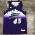 Utah Jazz Retro #45 Donovan Mitchell