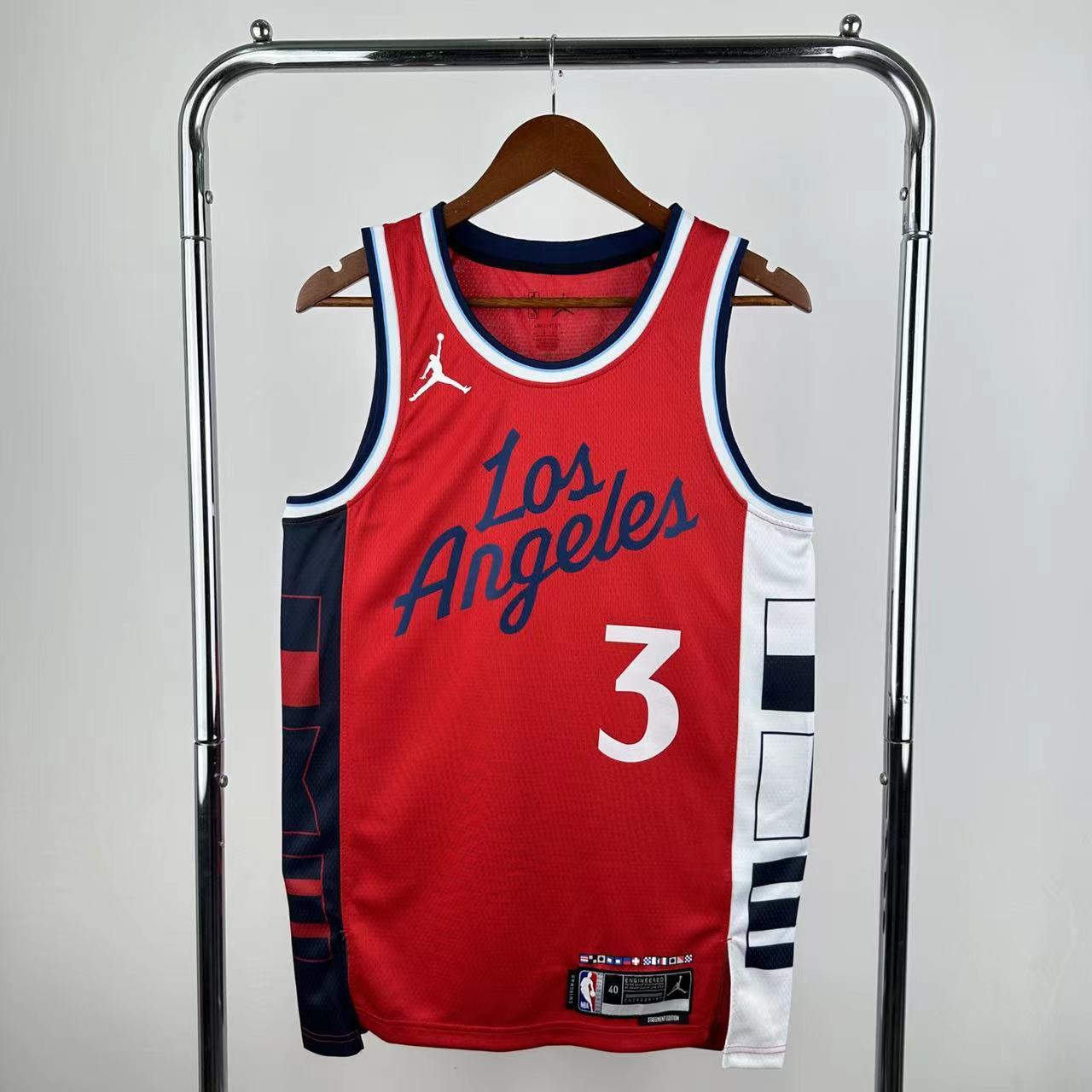 Los Angeles Clippers Jordan Brand #3 Chris Paul (2024-25)