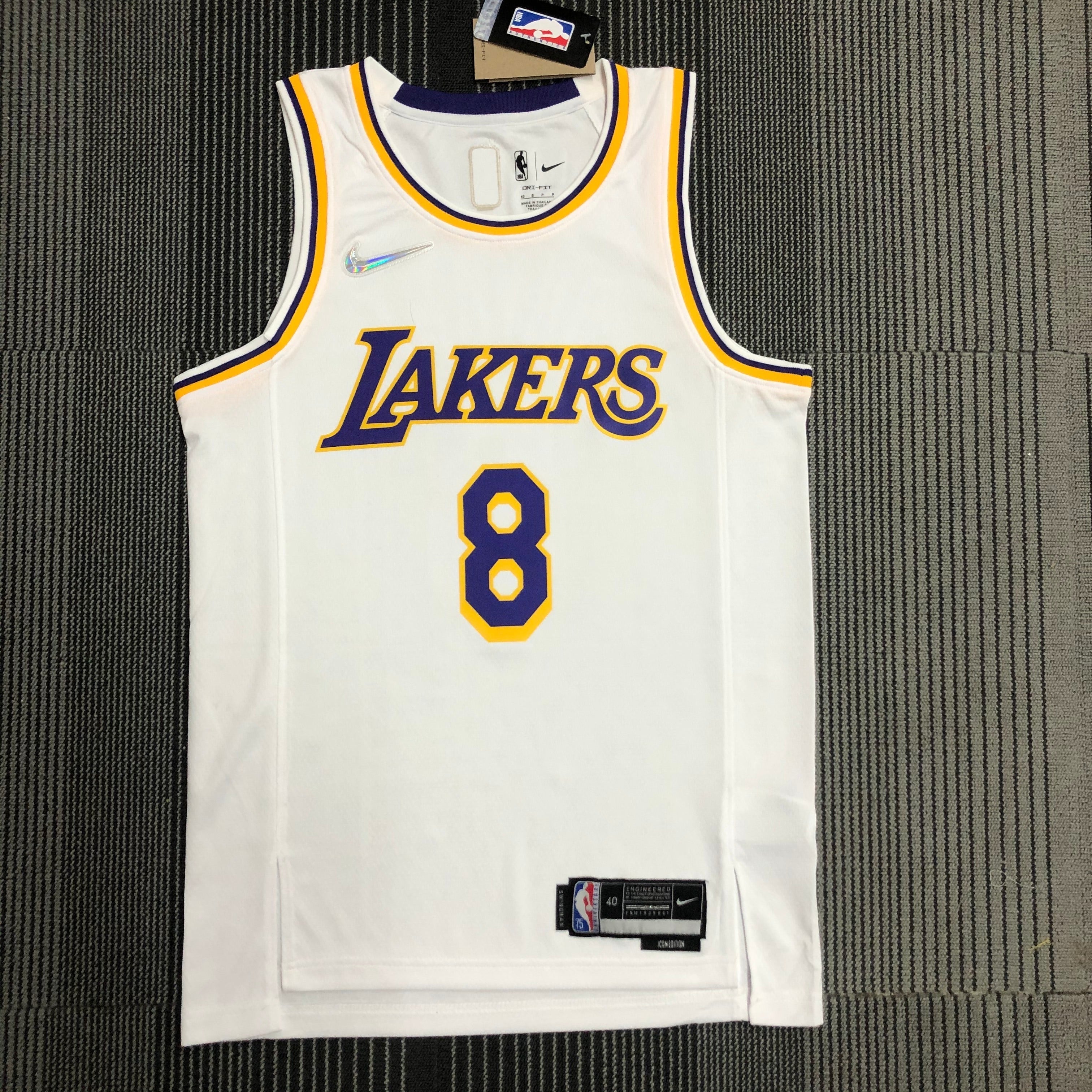 Los Angeles Lakers 75th Anniversary #8 Kobe Bryant