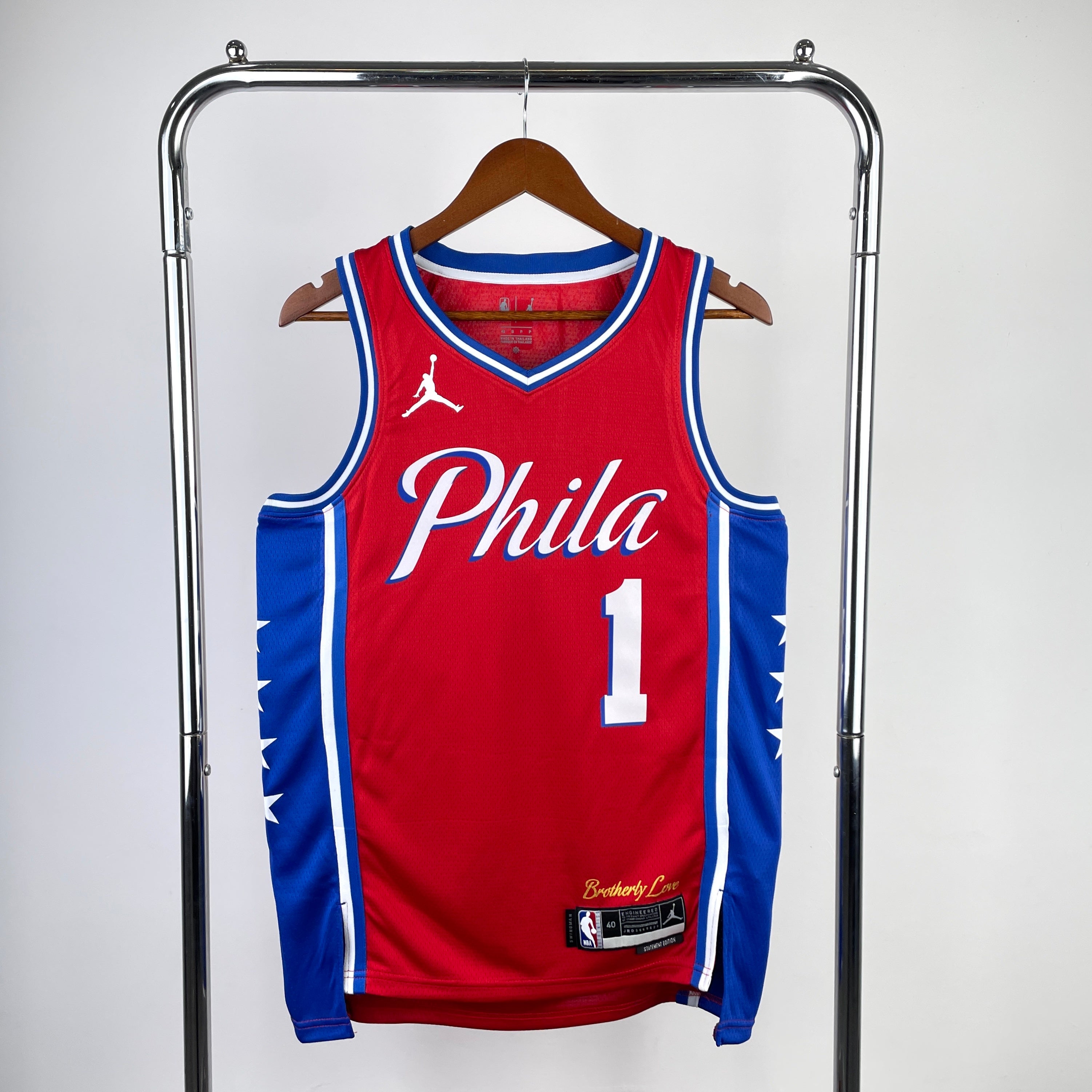 Philadelphia 76ers Jordan Brand #1 James Harden (2022-23)