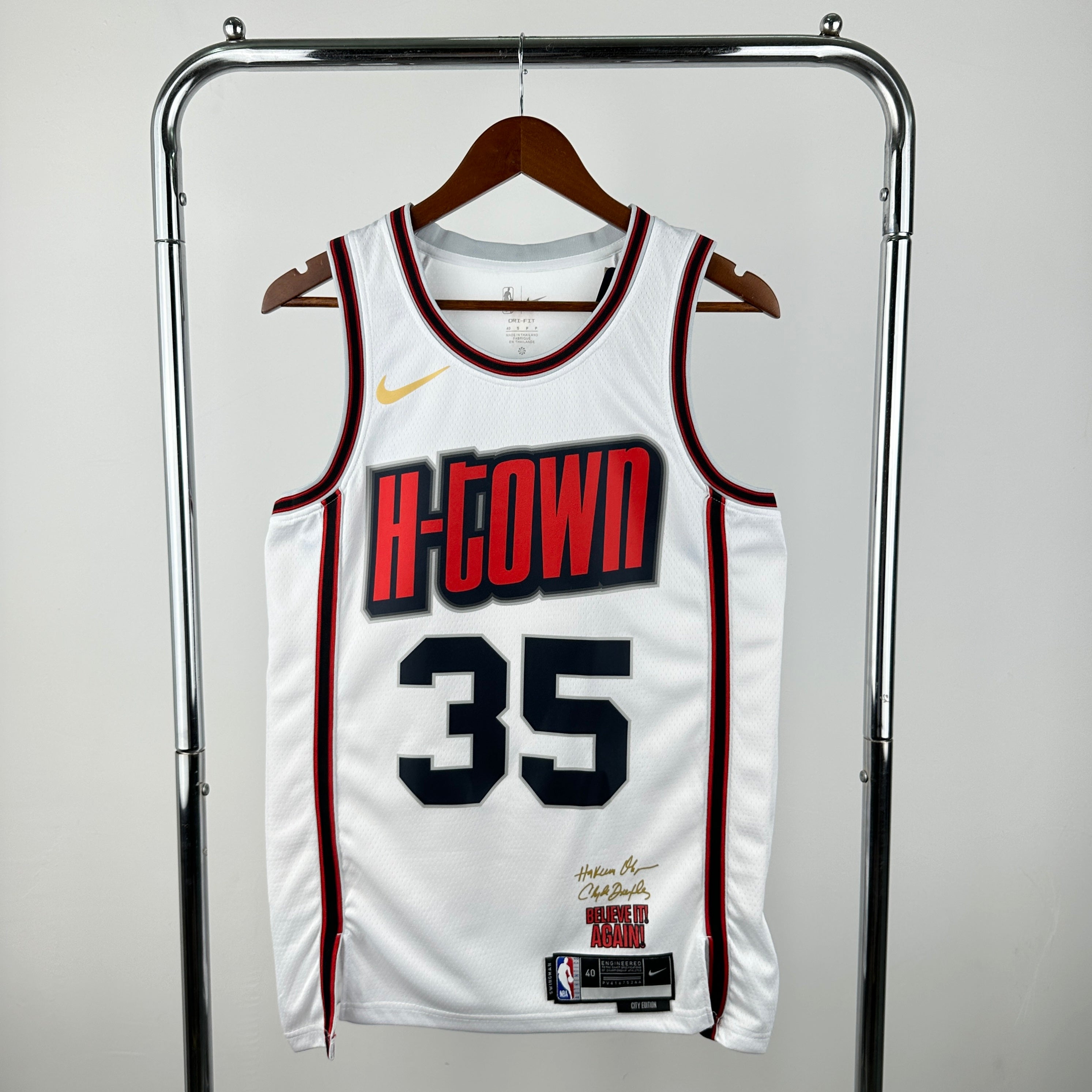 Houston Rockets City Edition #35 Kevin Durant (2024-25)