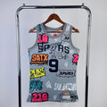 San Antonio Spurs Retro #9 Tony Parker