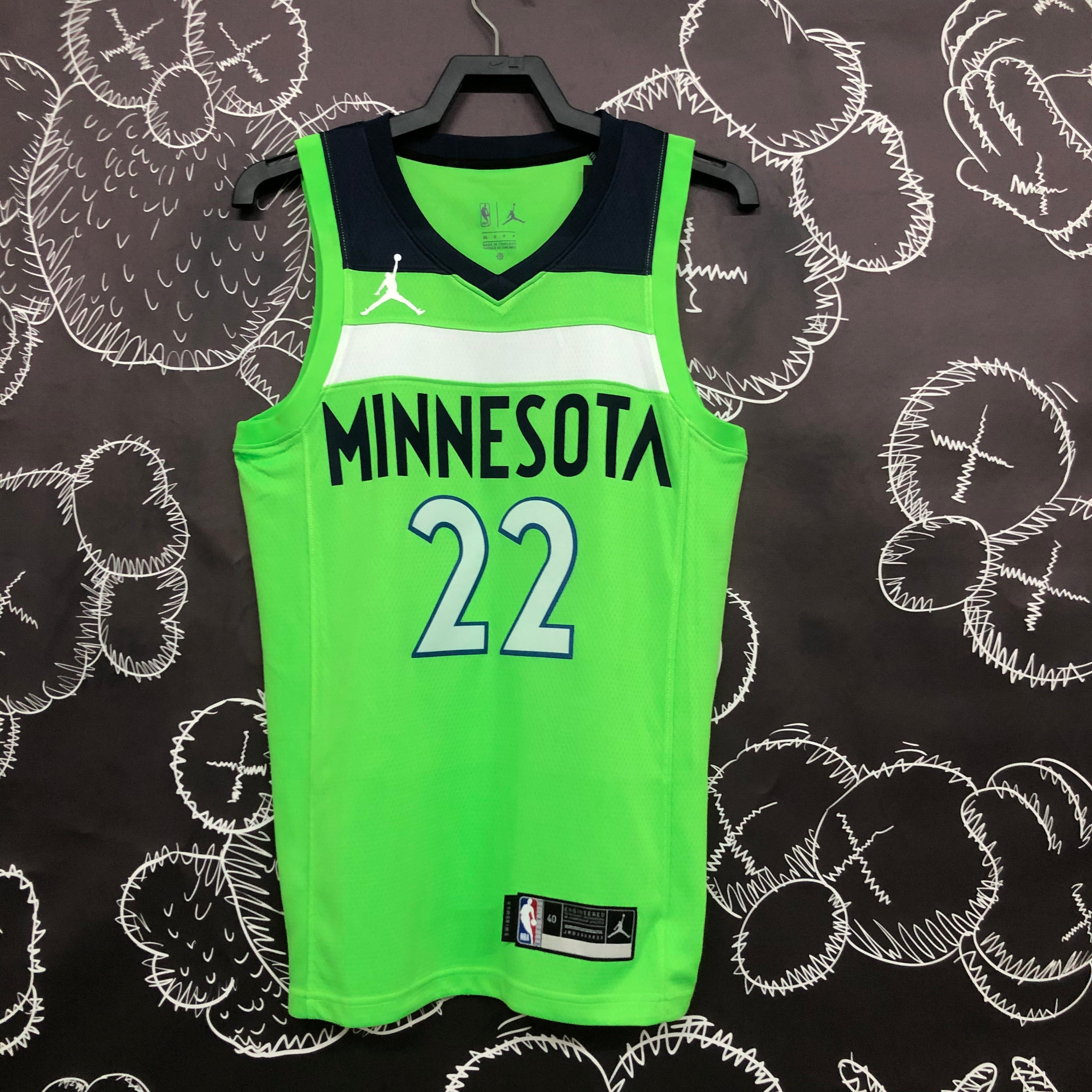 Minnesota Timberwolves Jordan Brand #22