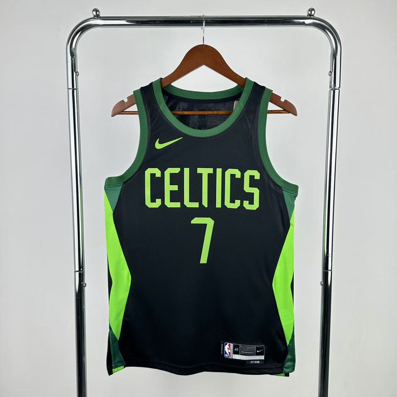 Boston Celtics City Edition #7 Jaylen Brown (2024-25)