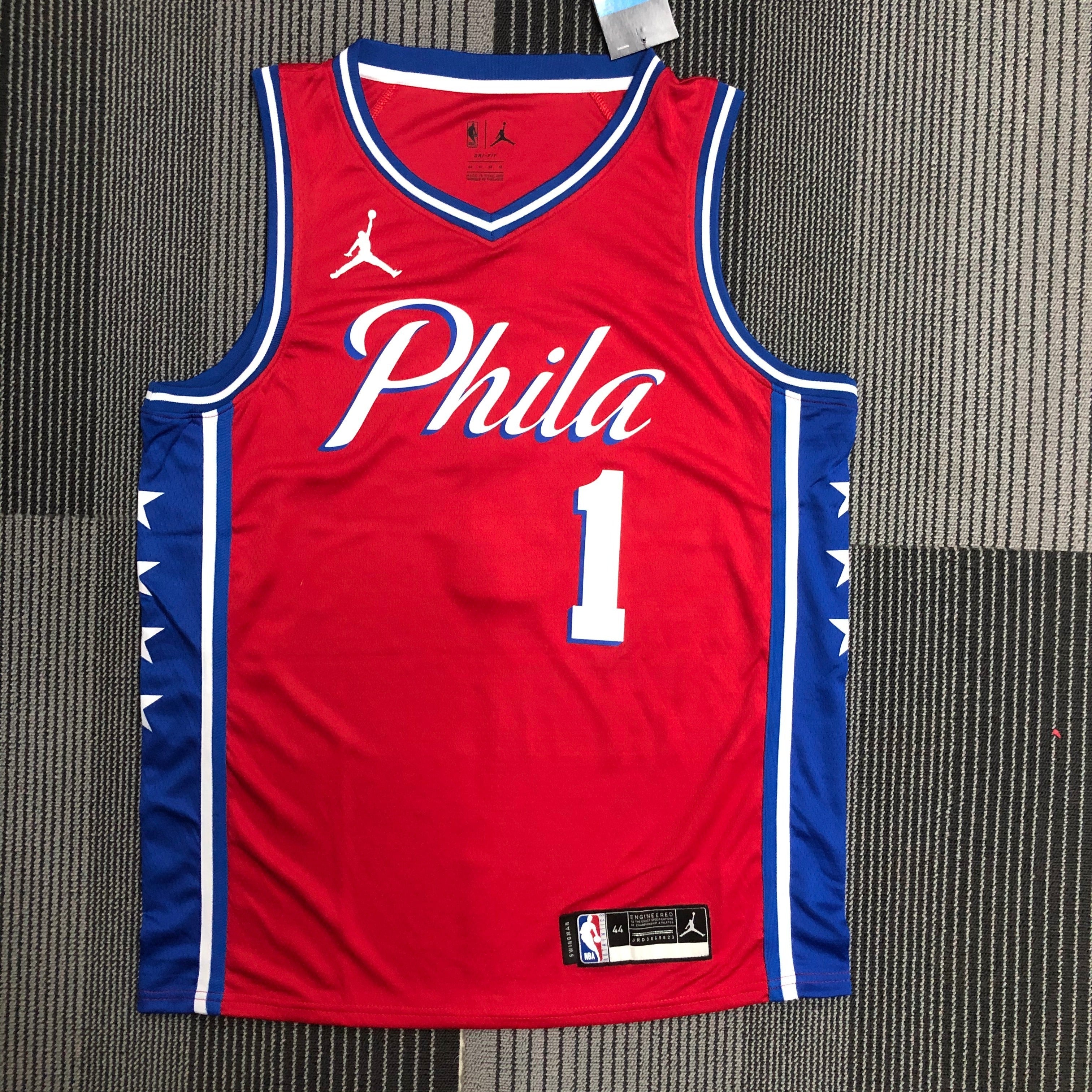 Philadelphia 76ers Jordan Brand #1 James Harden