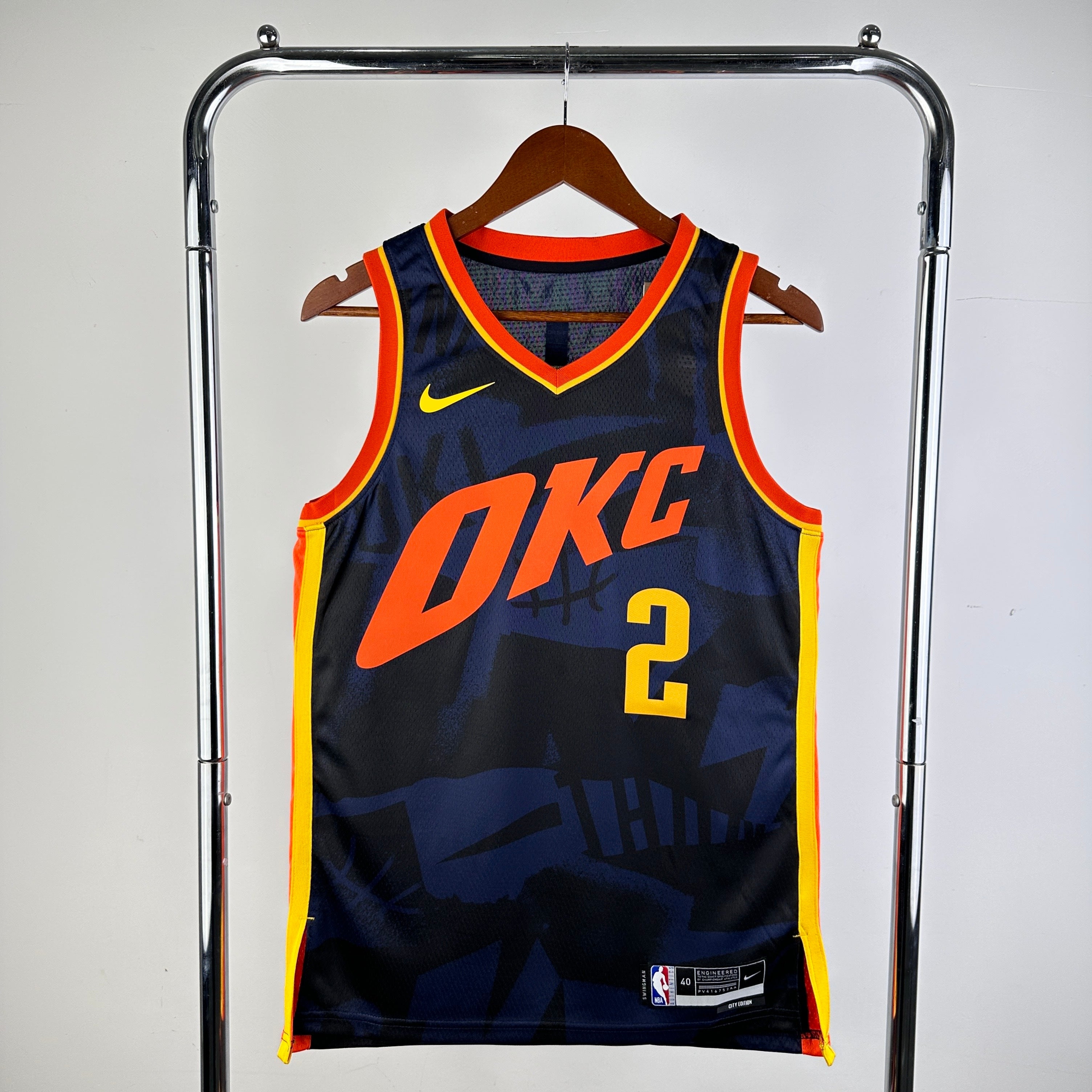 Oklahoma City Thunder City Edition #2 Shai Gilgeous-Alexander (2023-24)