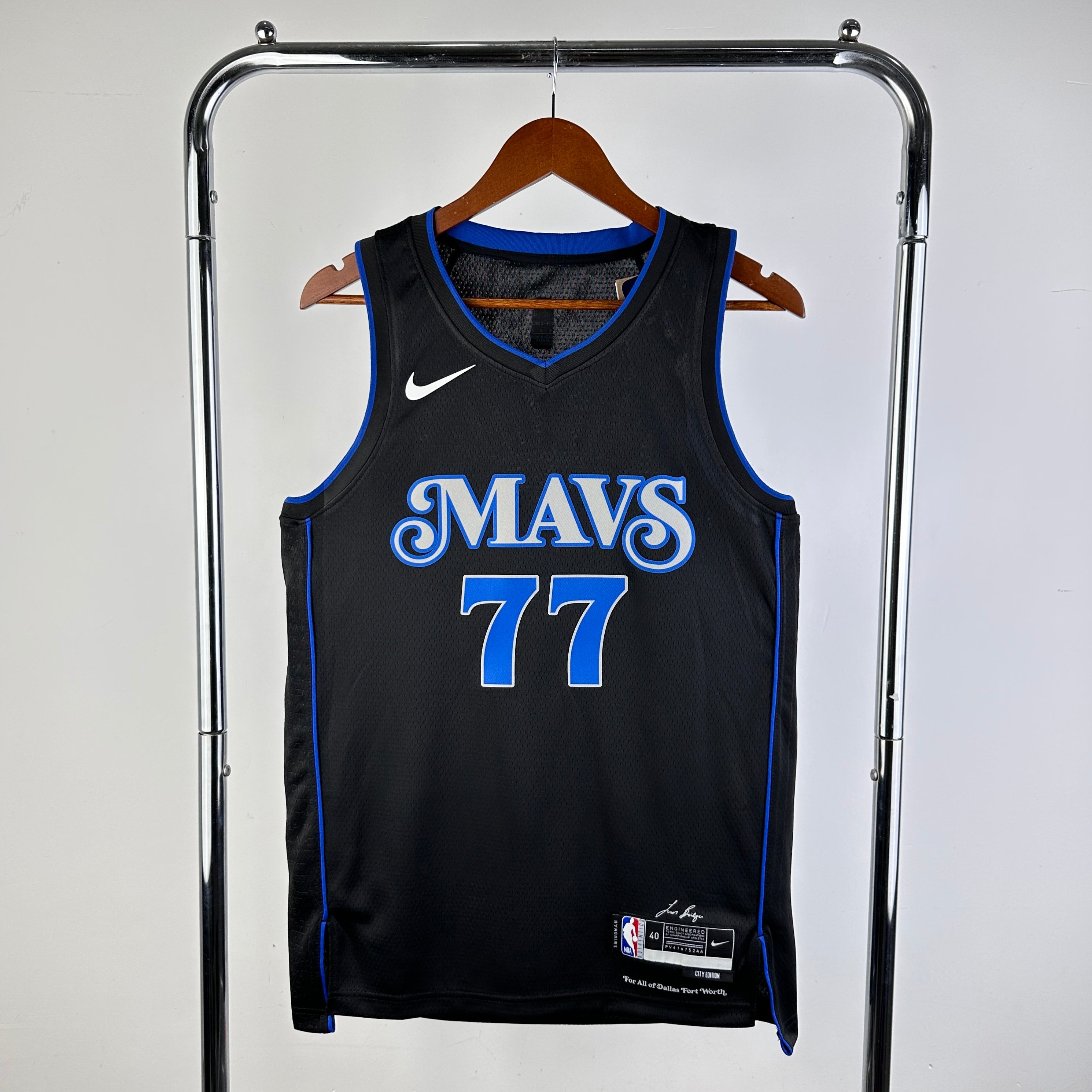 Dallas Mavericks City Edition #77 Luka Doncic (2023-24)