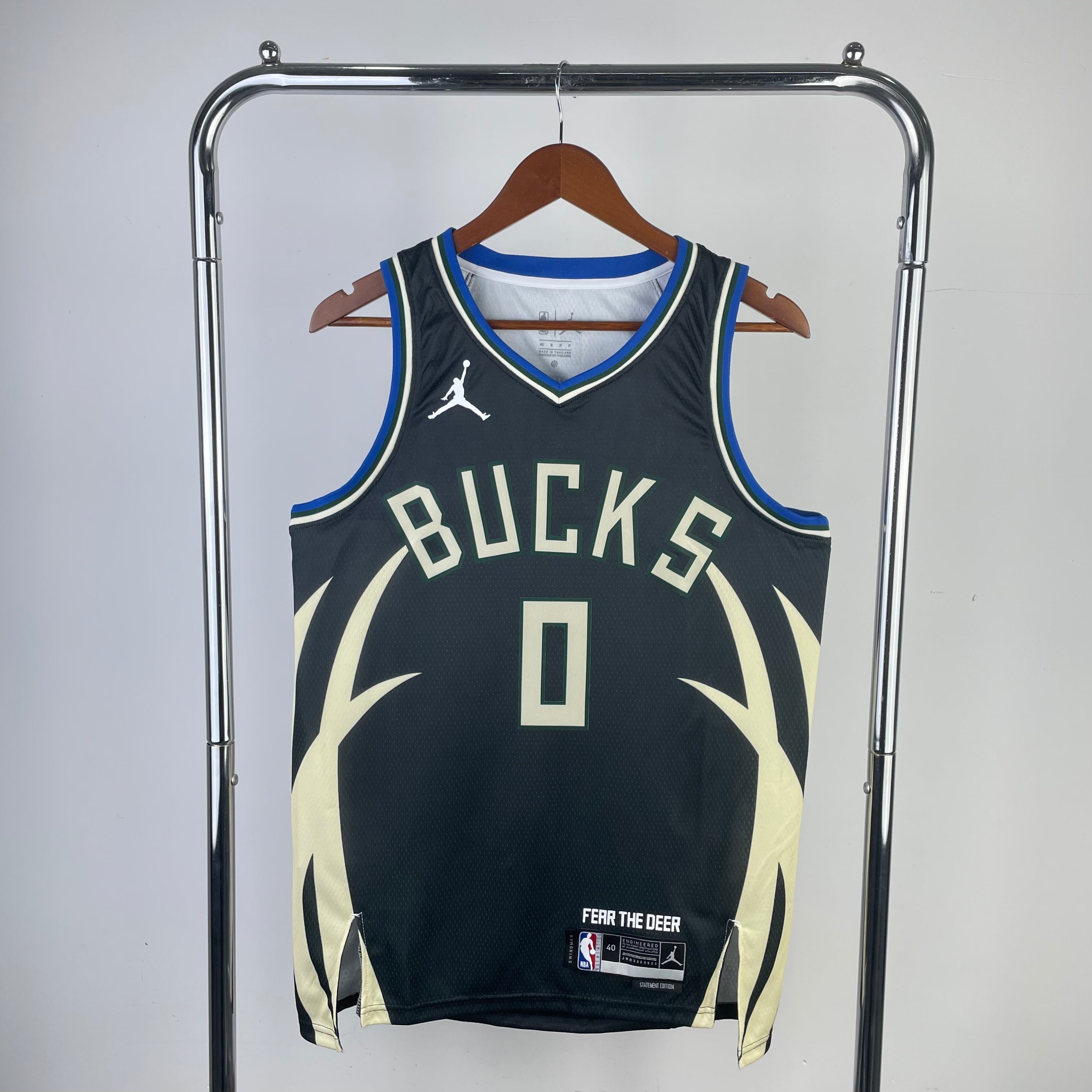 Milwaukee Bucks Jordan Brand #0 Damian Lillard (2022-23)