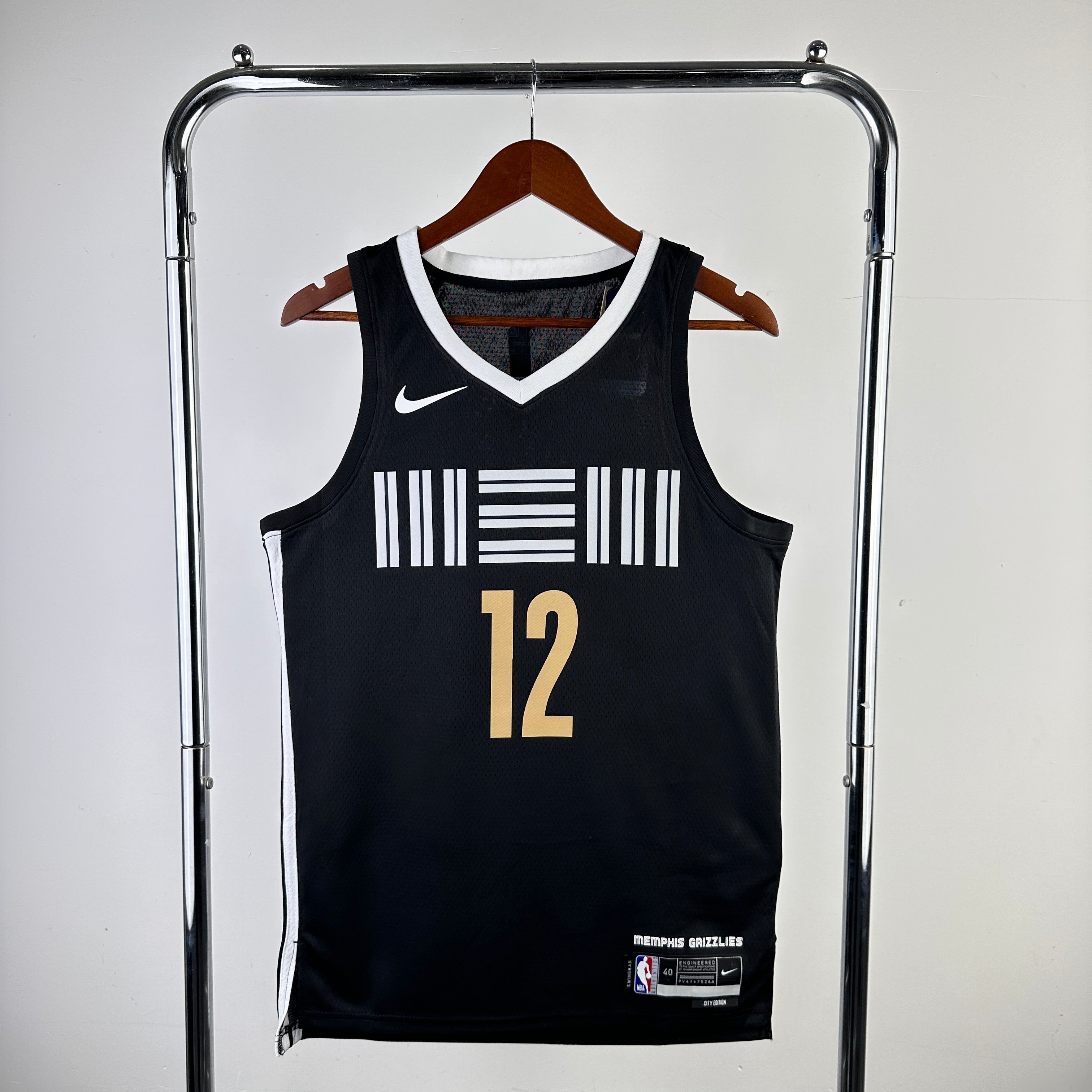 Memphis Grizzlies City Edition #12 Ja Morant (2023-24)