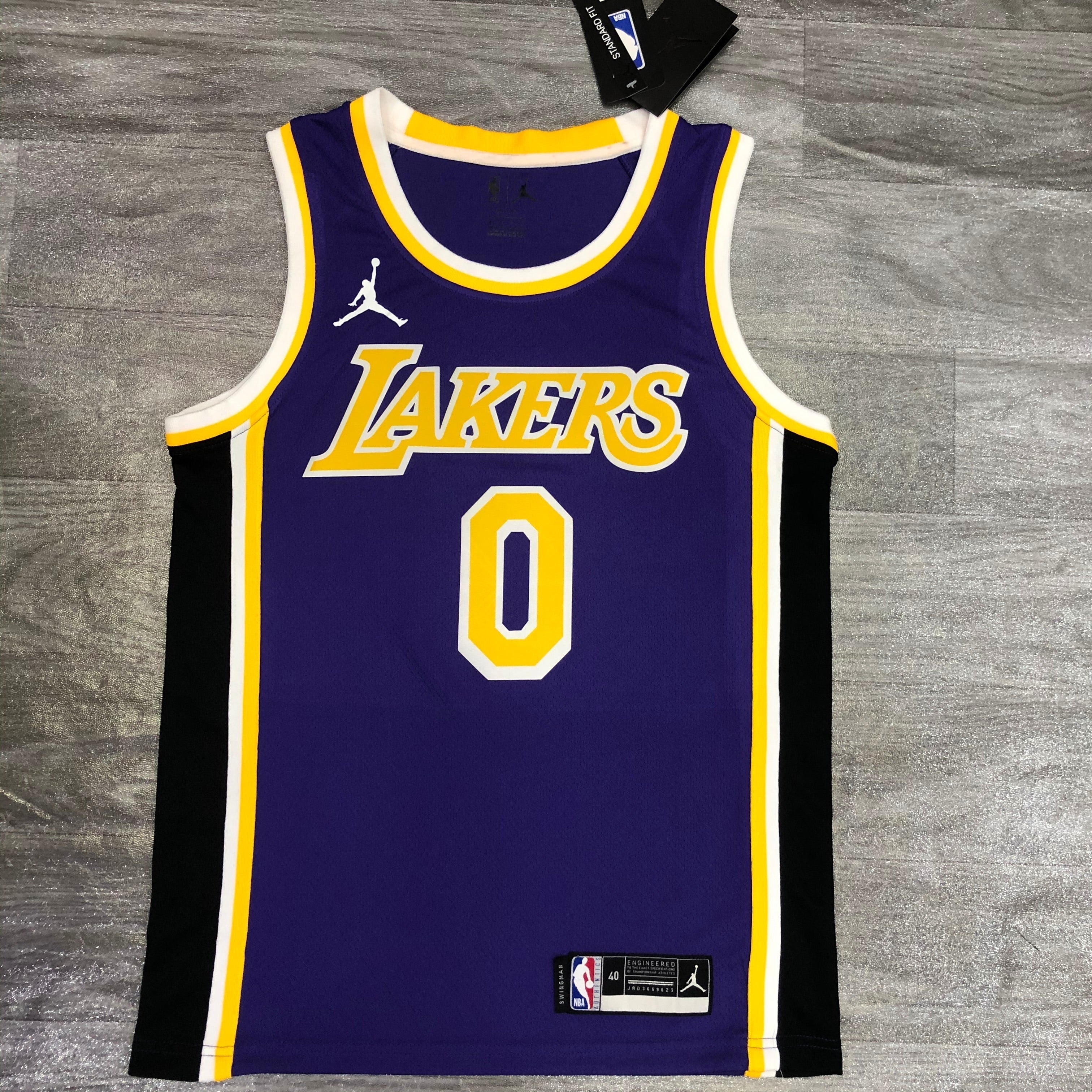 Los Angeles Lakers Jordan Brand #0