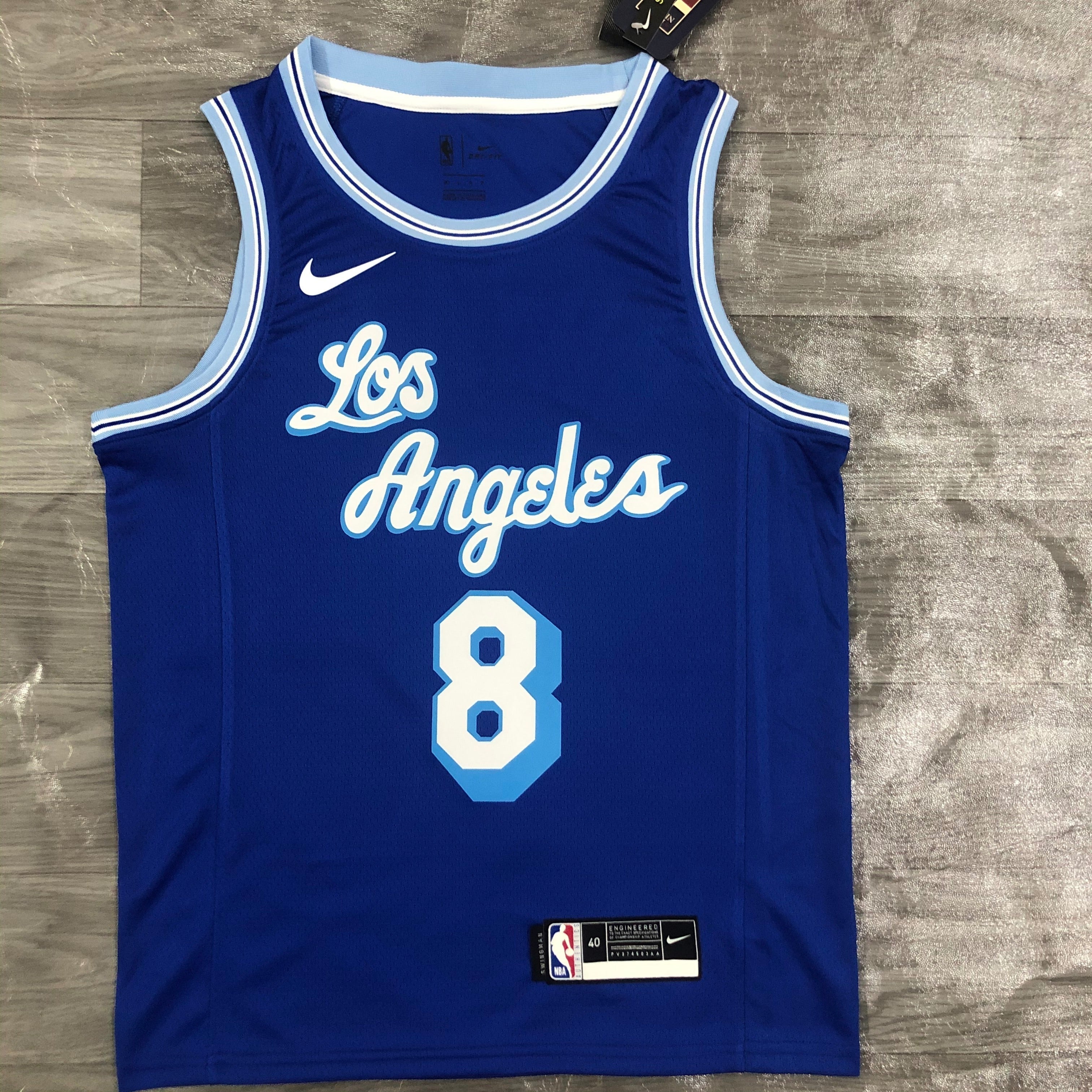 Los Angeles Lakers Retro #8 Kobe Bryant (2020-21)