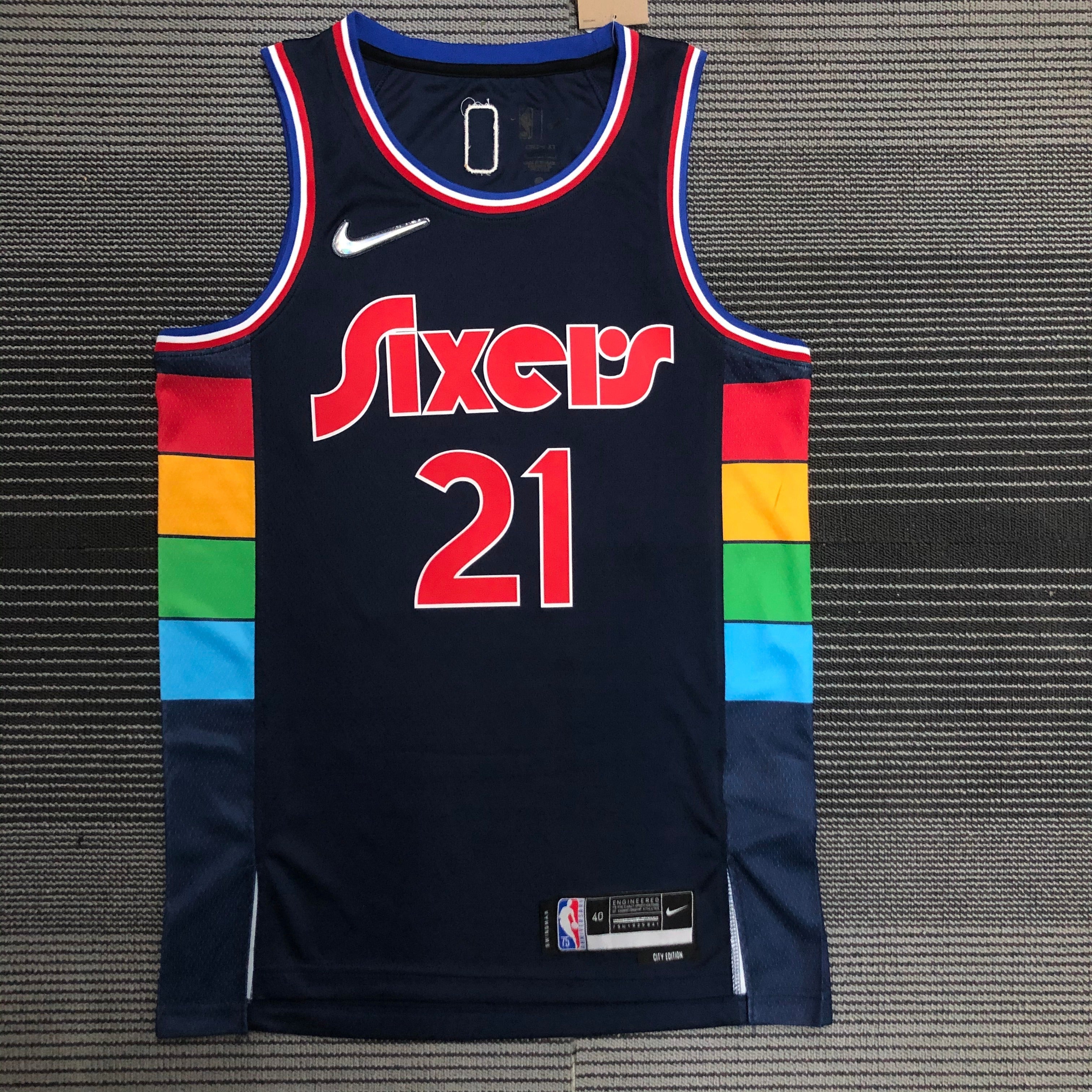 Philadelphia 76ers City Edition #21 Joel Embiid