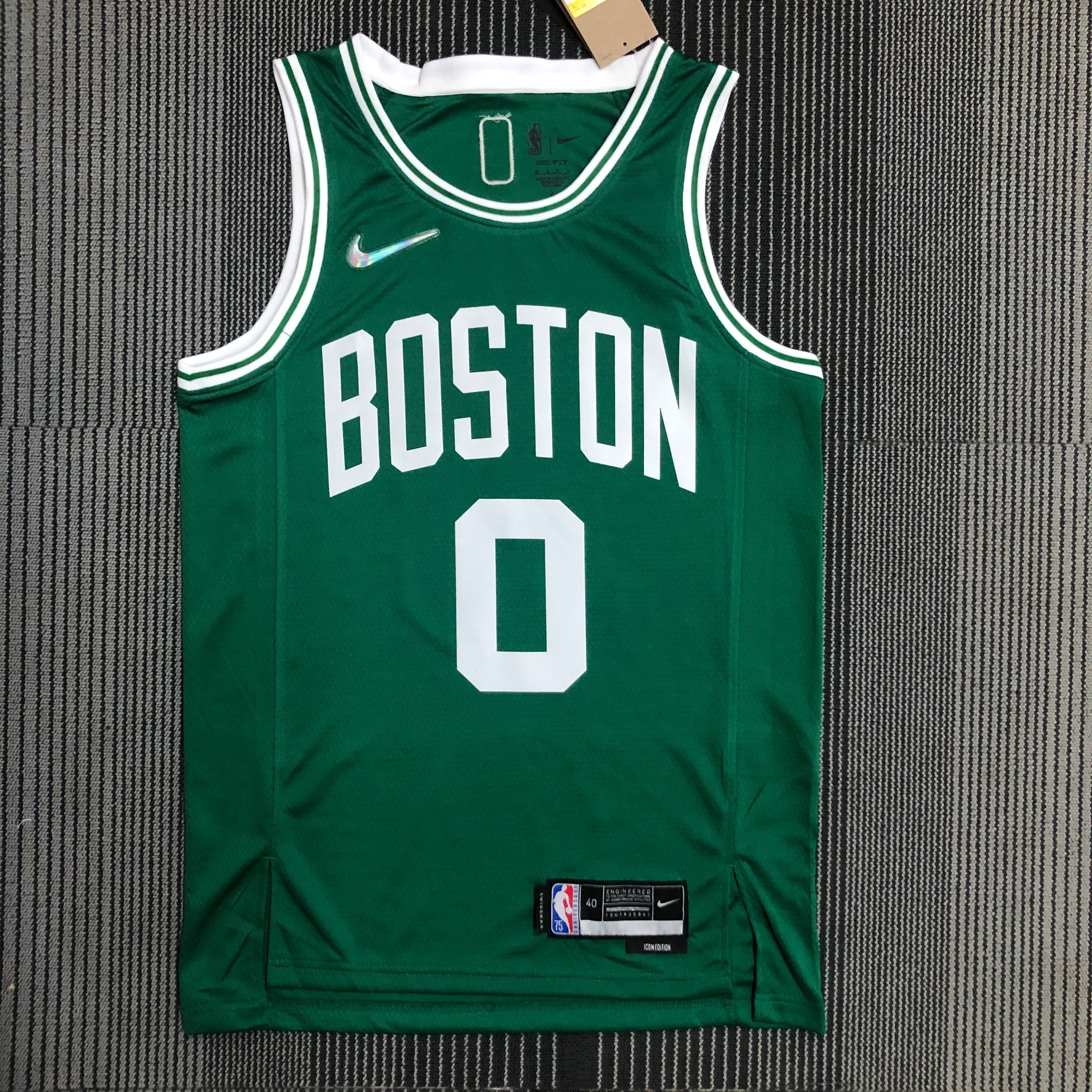 Boston Celtics 75th Anniversary #0 Jayson Tatum