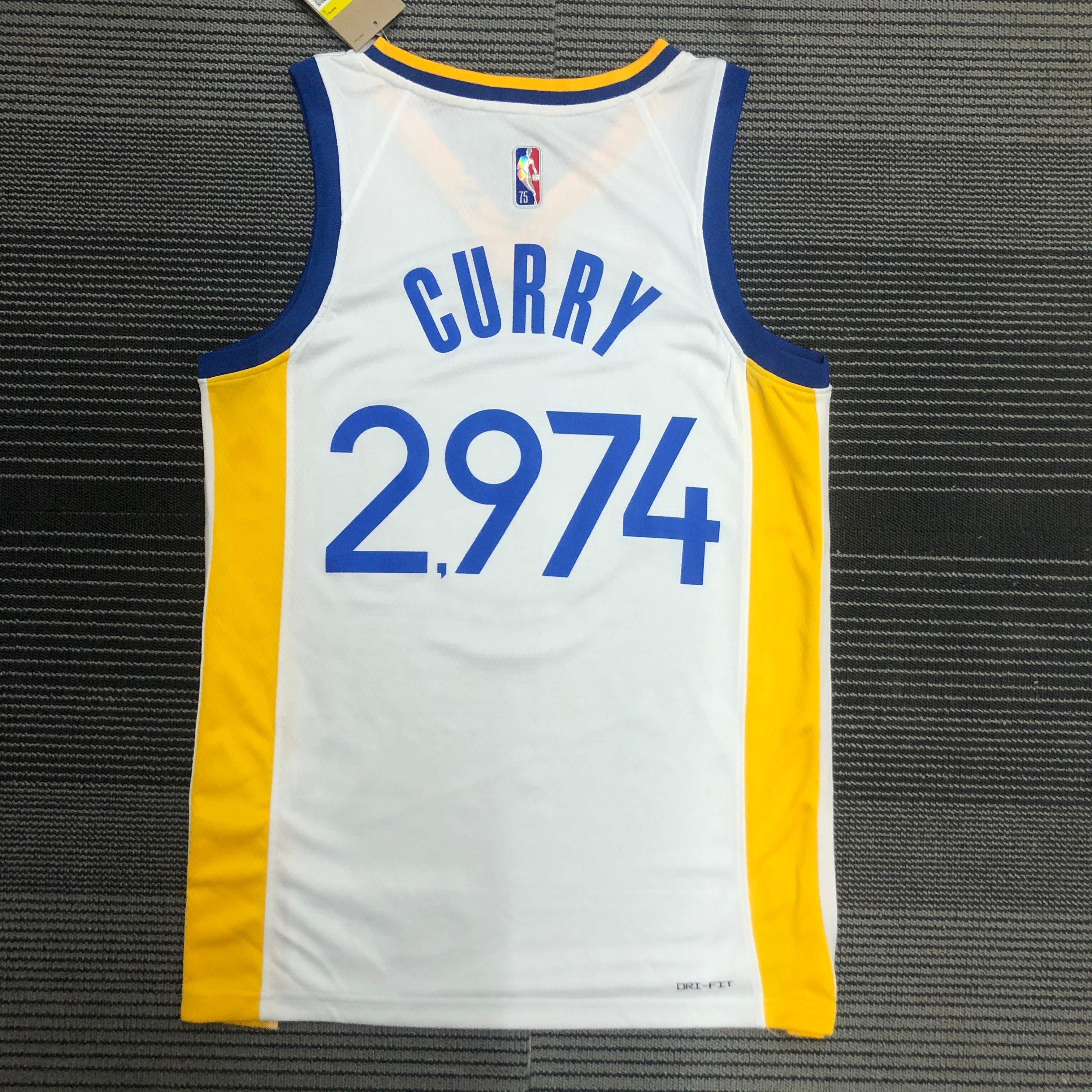 Golden State Warriors 75th Anniversary Stephen Curry