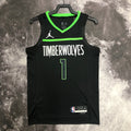 Minnesota Timberwolves Jordan Brand #1 Anthony Edwards (2022-23)