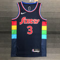 Philadelphia 76ers City Edition #3 Allen Iverson