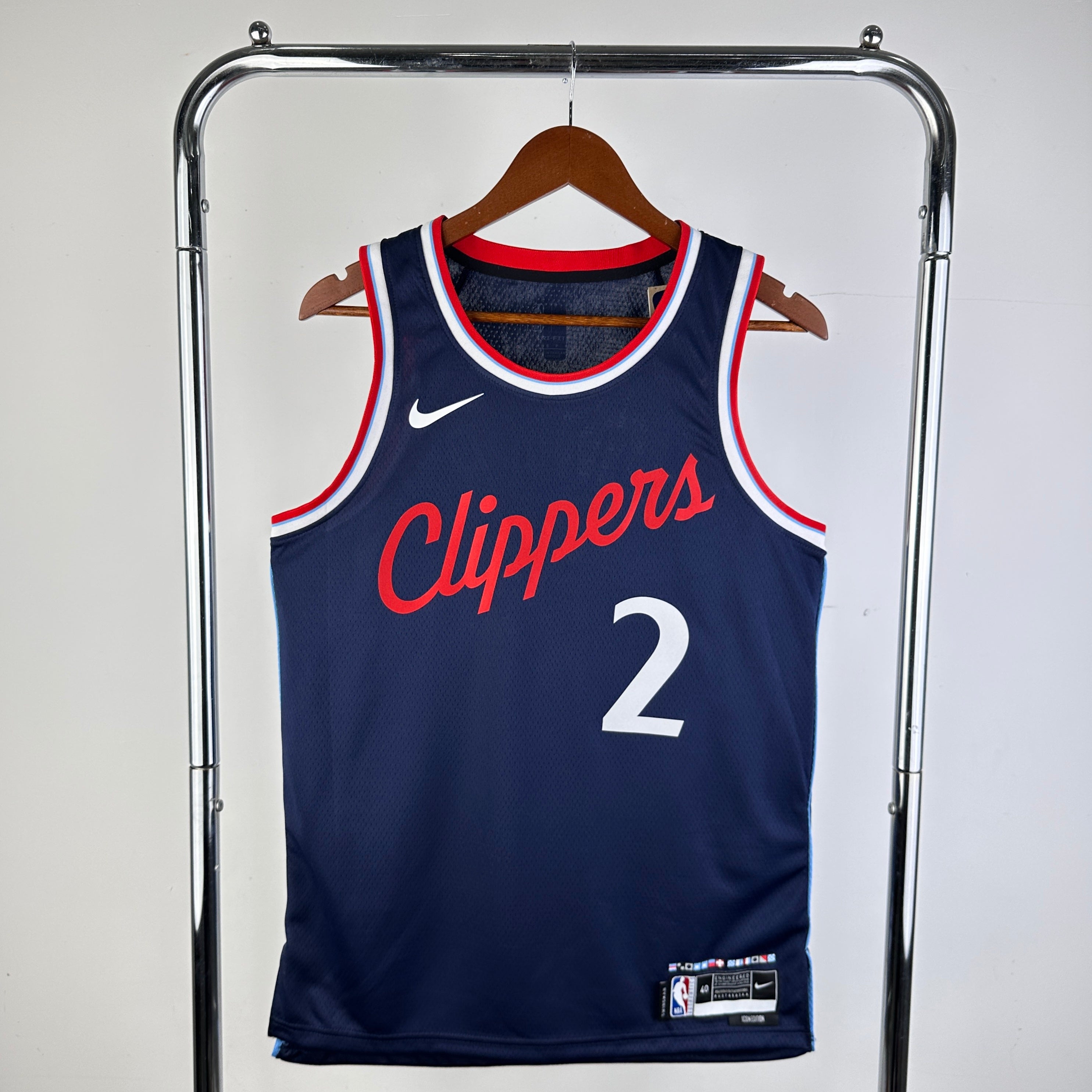 Los Angeles Clippers Away #2 Kawhi Leonard (2024-25)