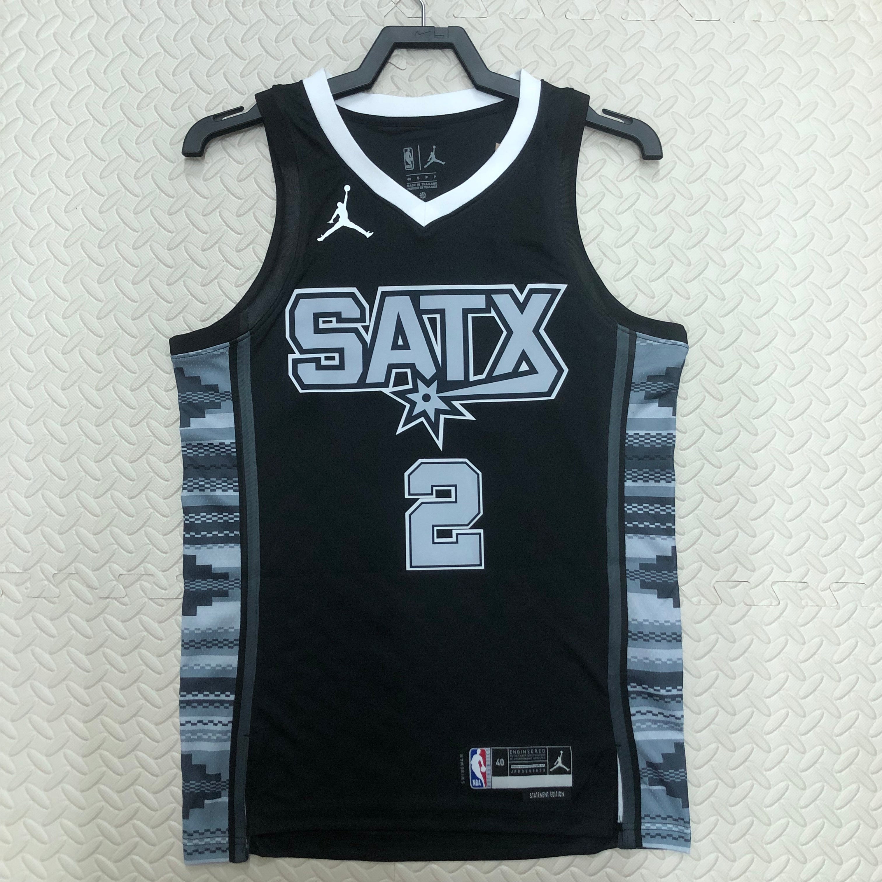 San Antonio Spurs Jordan Brand #2 Kawhi Leonard (2022-23)