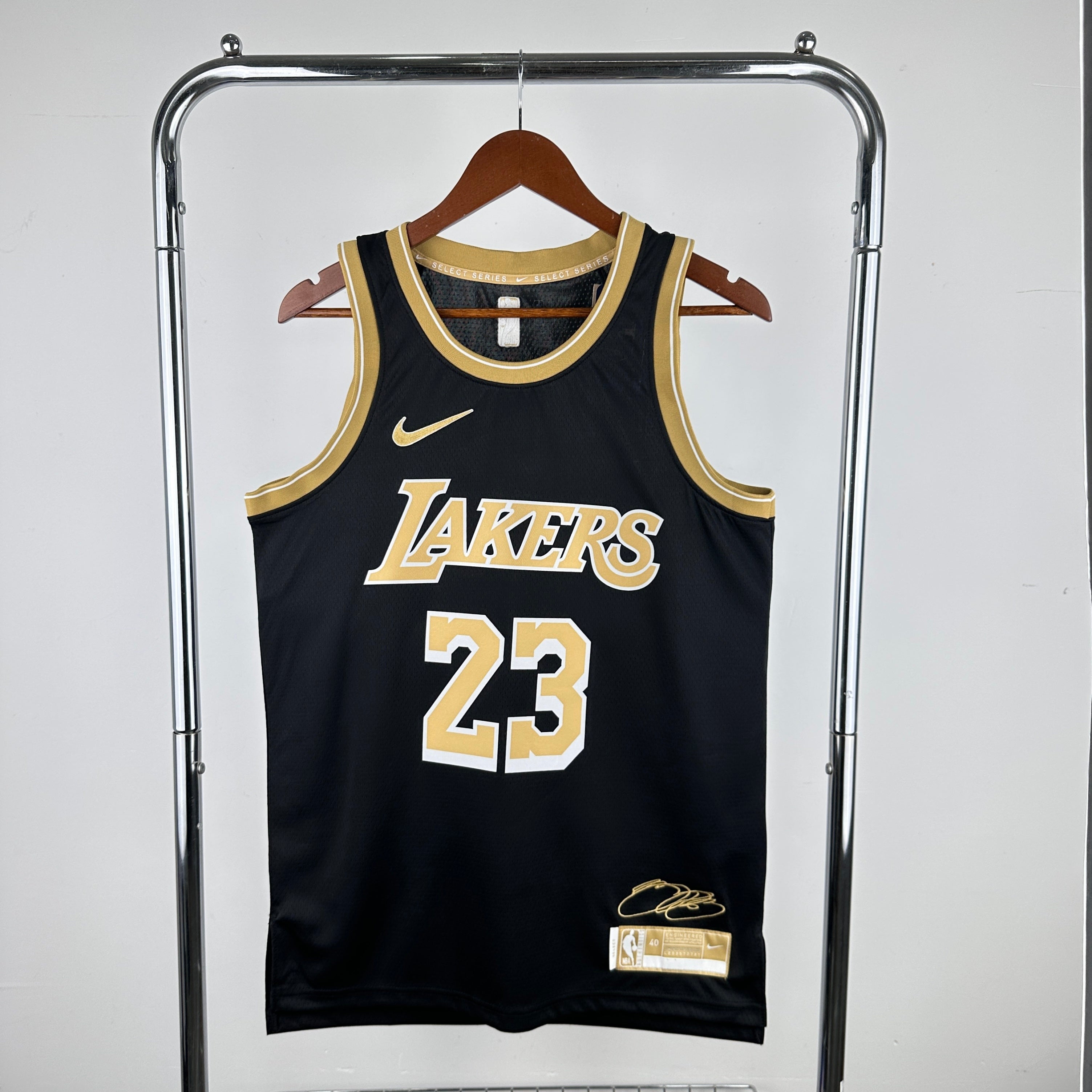 Los Angeles Lakers 75th Anniversary #23 LeBron James (2023-24)
