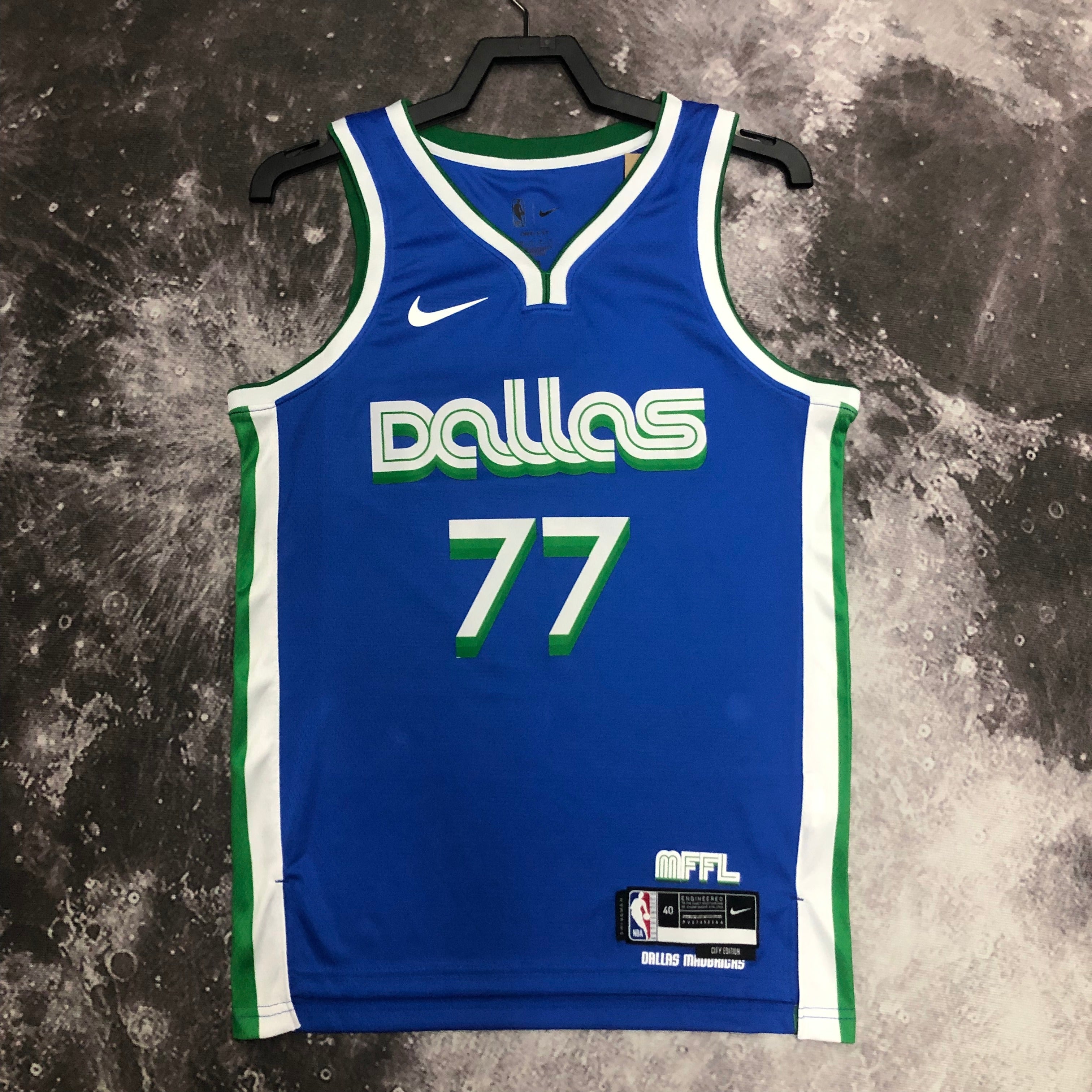 Dallas Mavericks City Edition #77 Luka Doncic (2022-23)