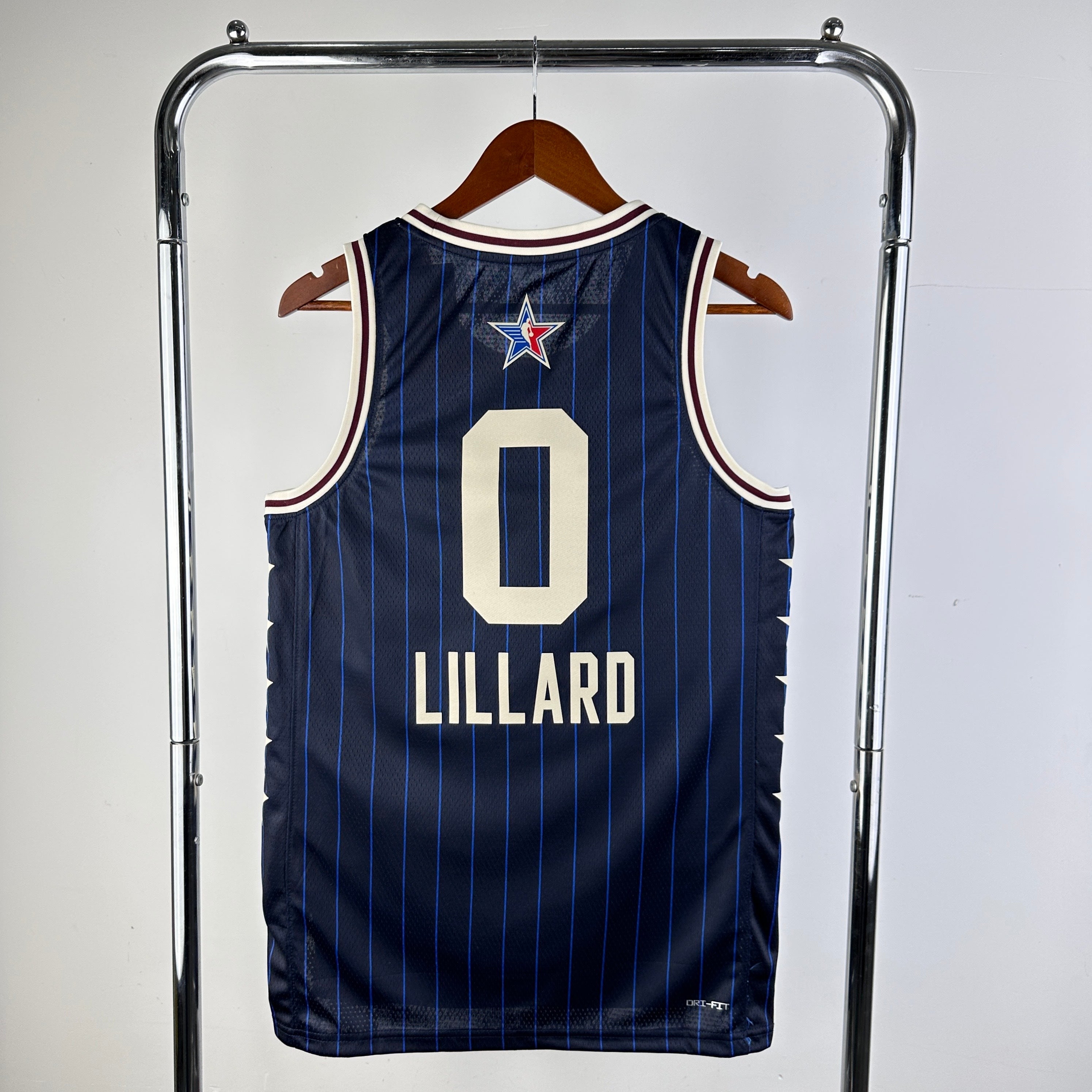 Milwaukee Bucks All-Star #0 Damian Lillard (2023-24)