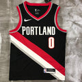 Portland Trail Blazers #0 Damian Lillard (2020-21)