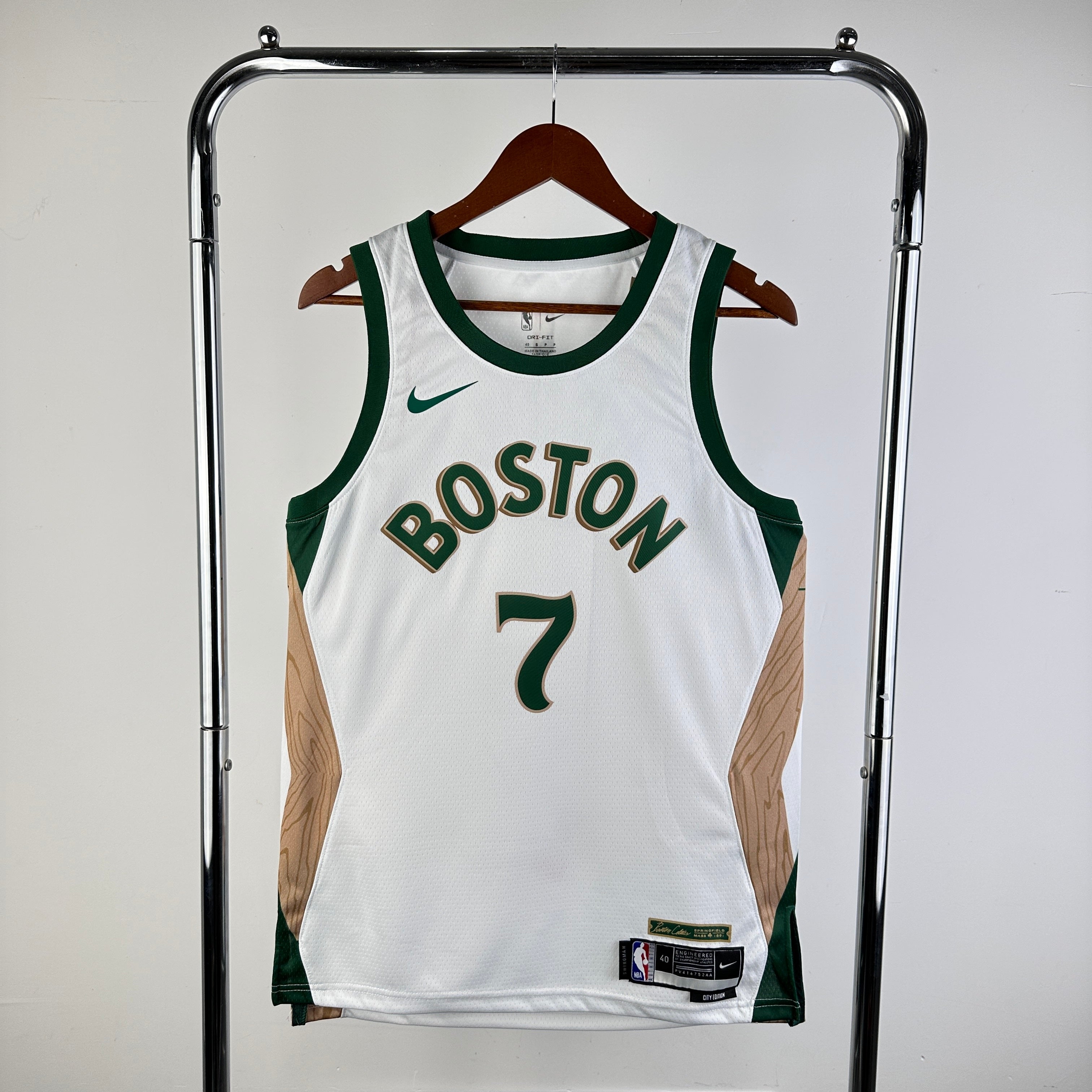 Boston Celtics City Edition #7 Jaylen Brown (2023-24)