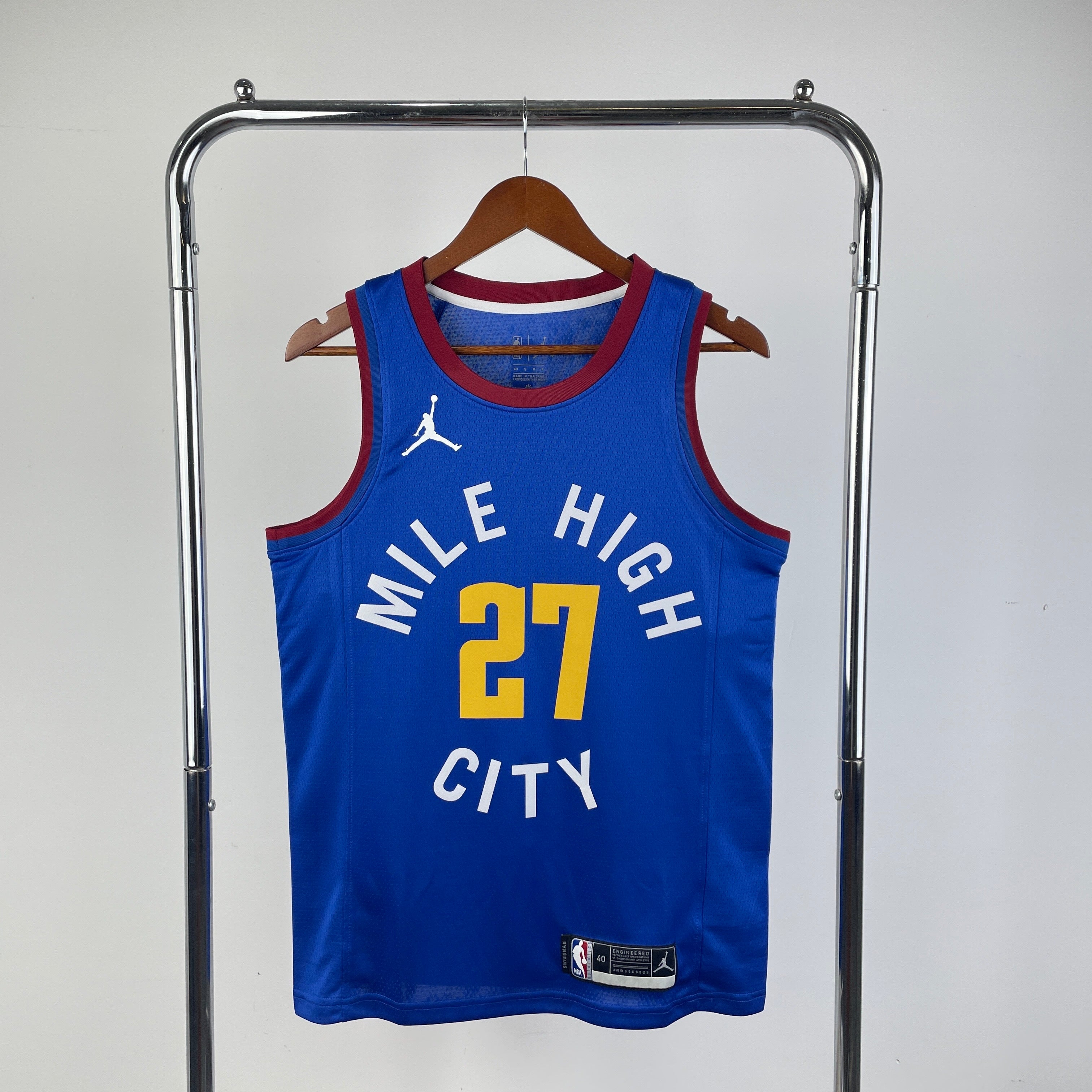 Denver Nuggets Jordan Brand #27 Jamal Murray (2020-21)