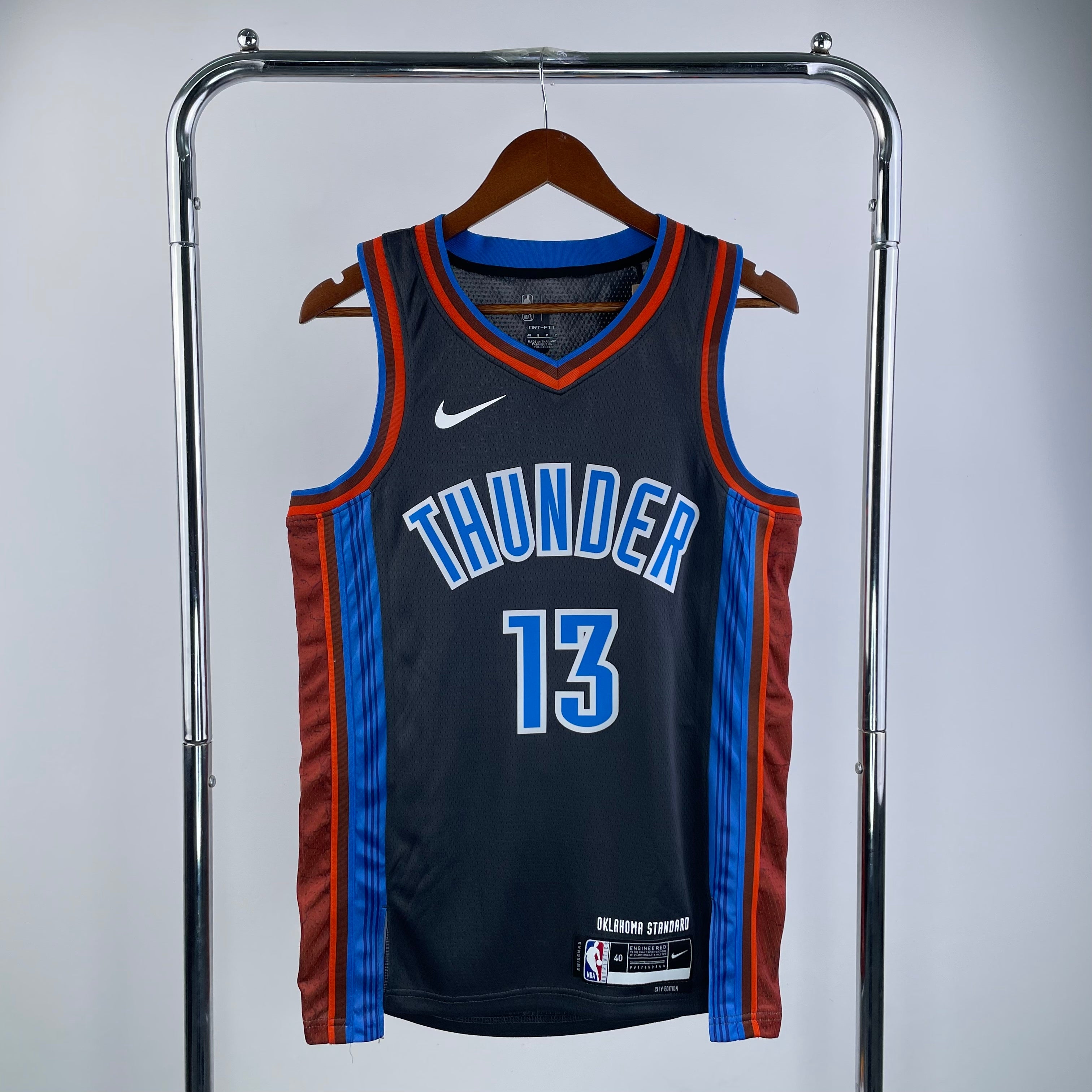Oklahoma City Thunder City Edition #13 Paul George (2022-23)