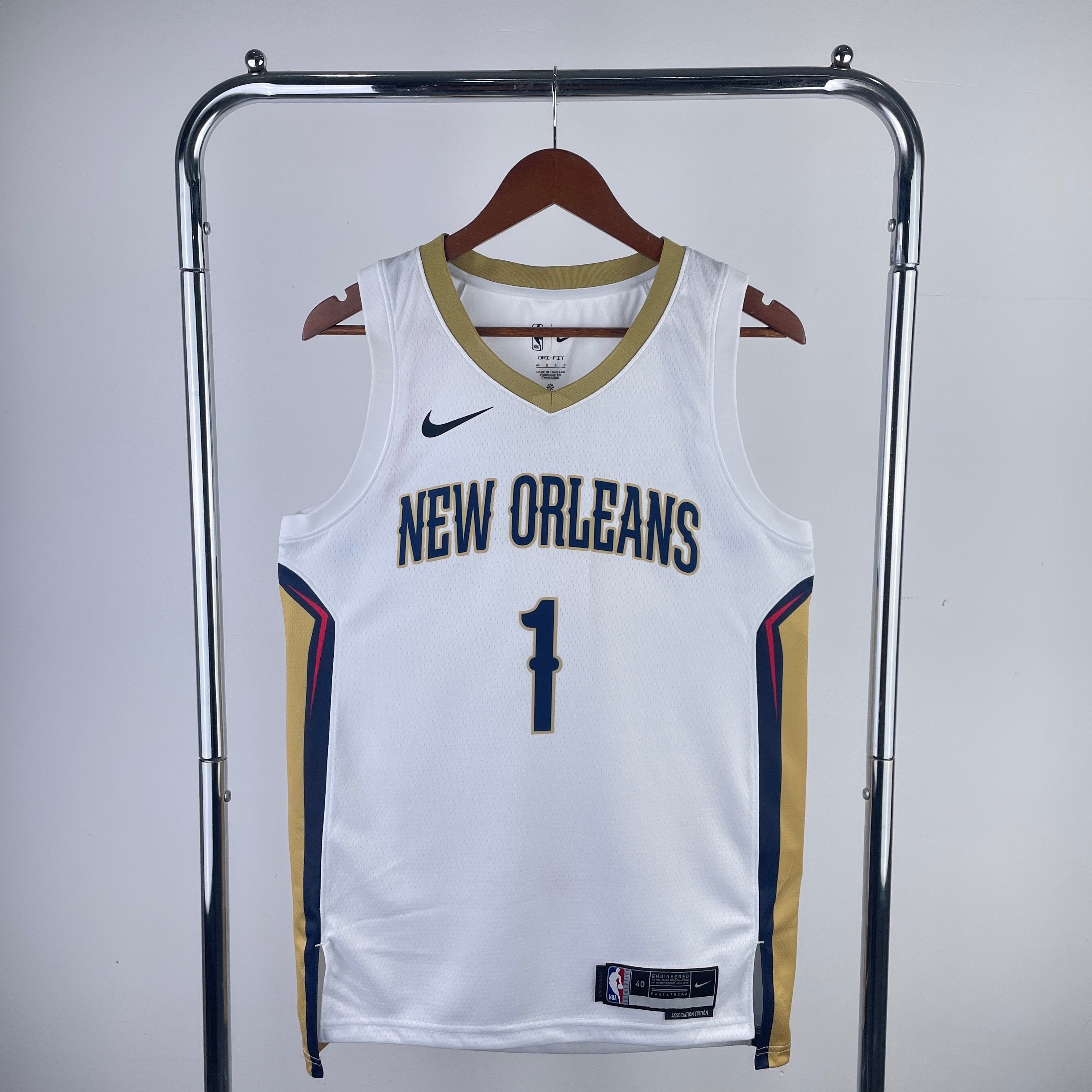 New Orleans Pelicans Home #1 Jalen Williams (2022-23)