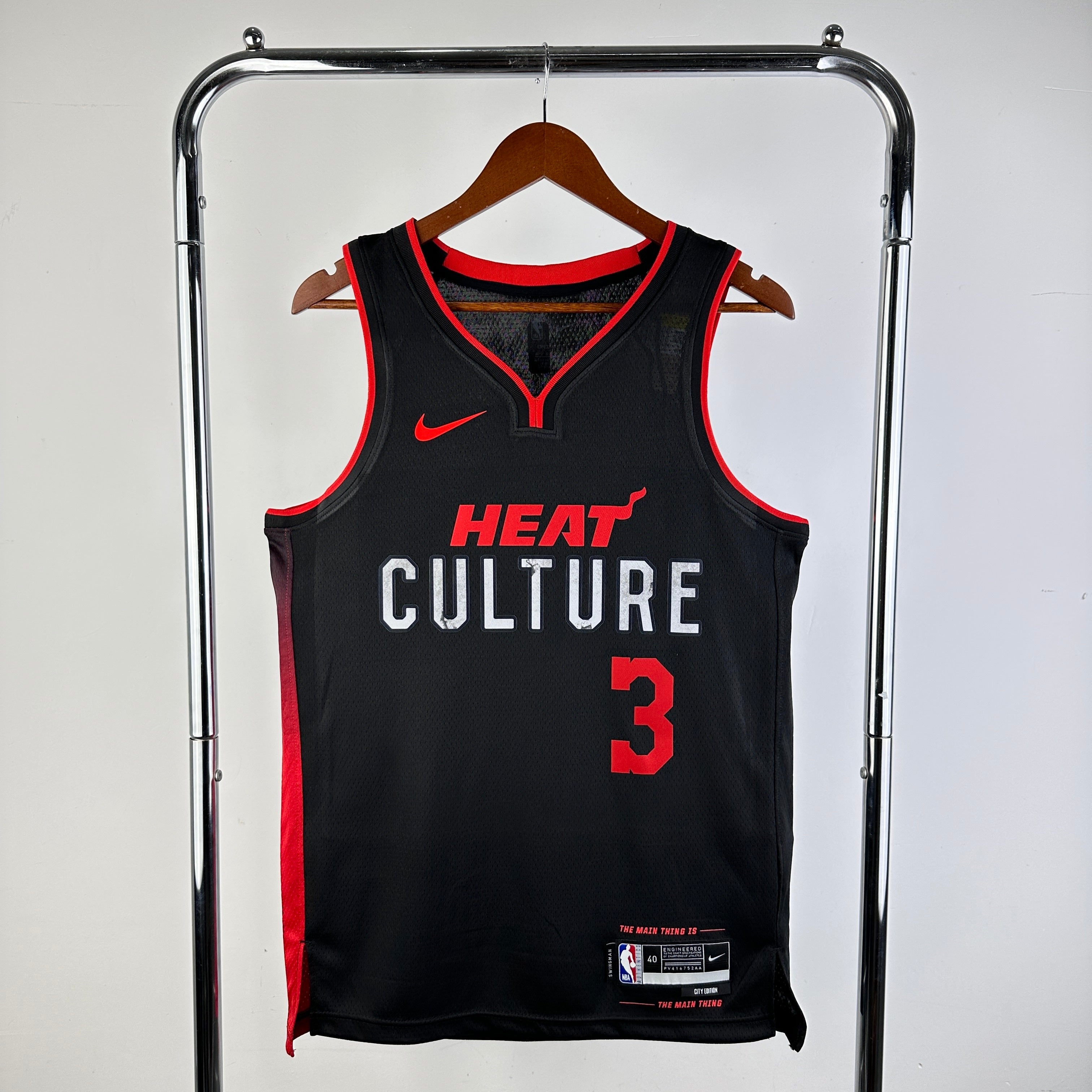 Miami Heat City Edition #3 Dwyane Wade (2023-24)