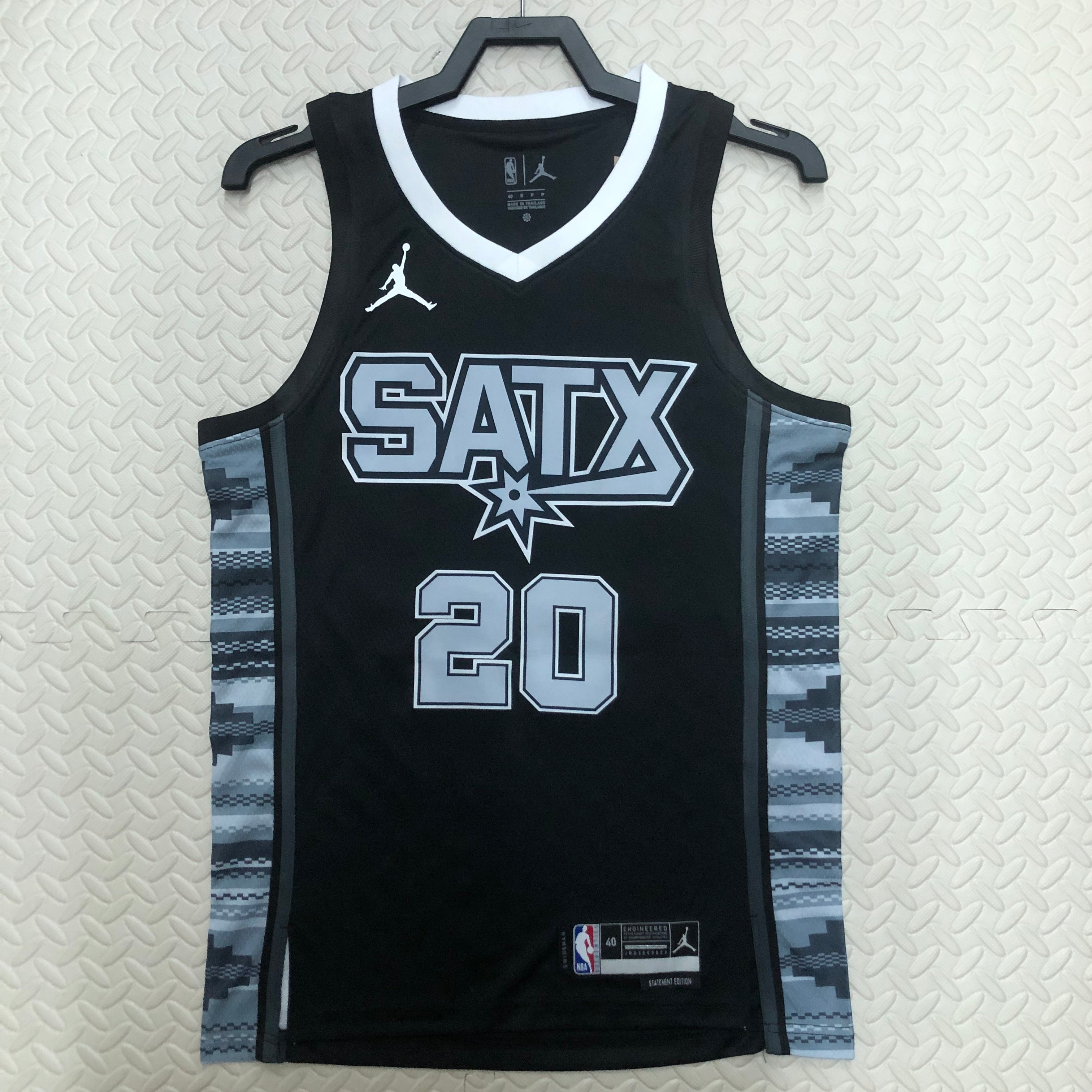 San Antonio Spurs Jordan Brand #20 Manu Ginobili (2022-23)