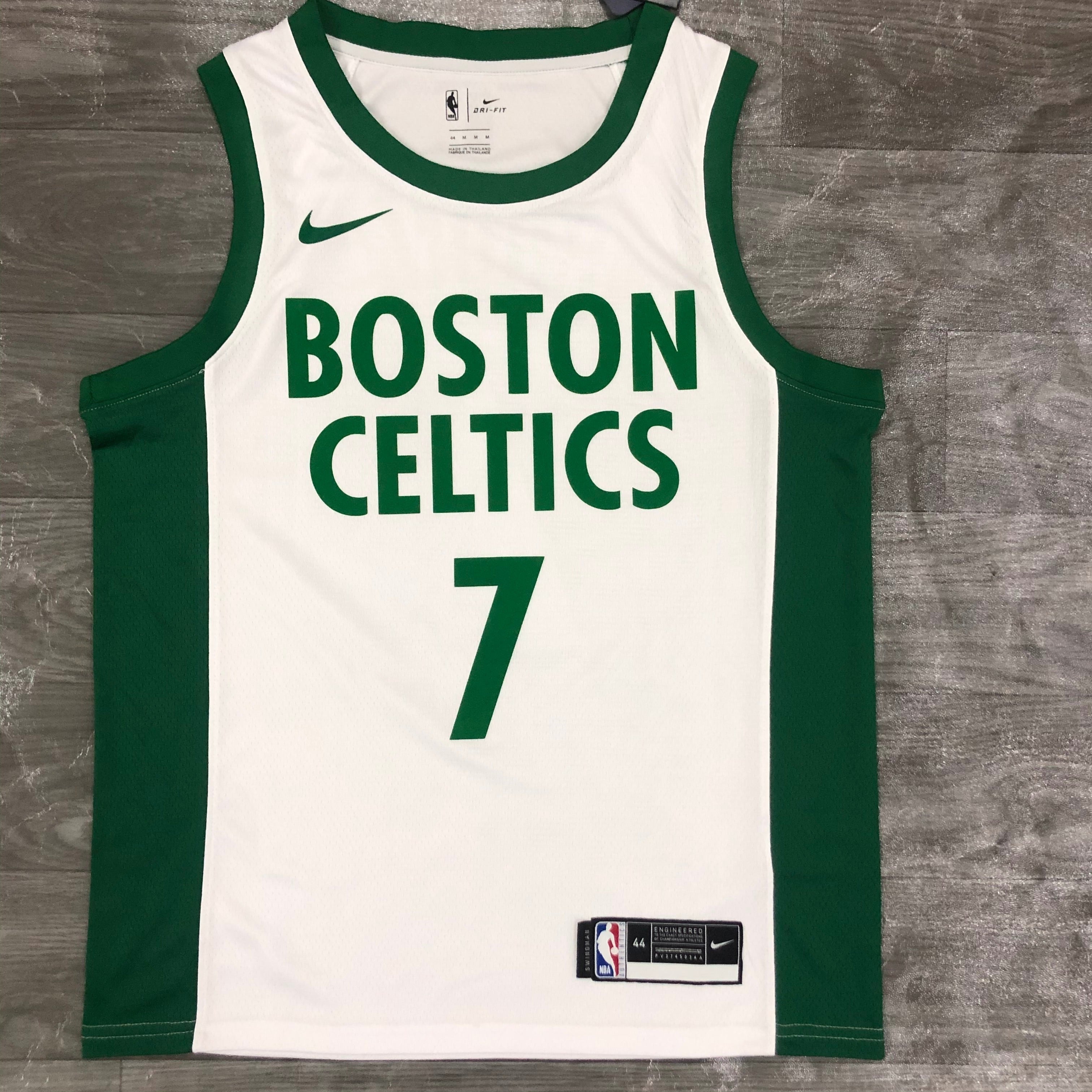 Boston Celtics City Edition #7 Jaylen Brown (2020-21)