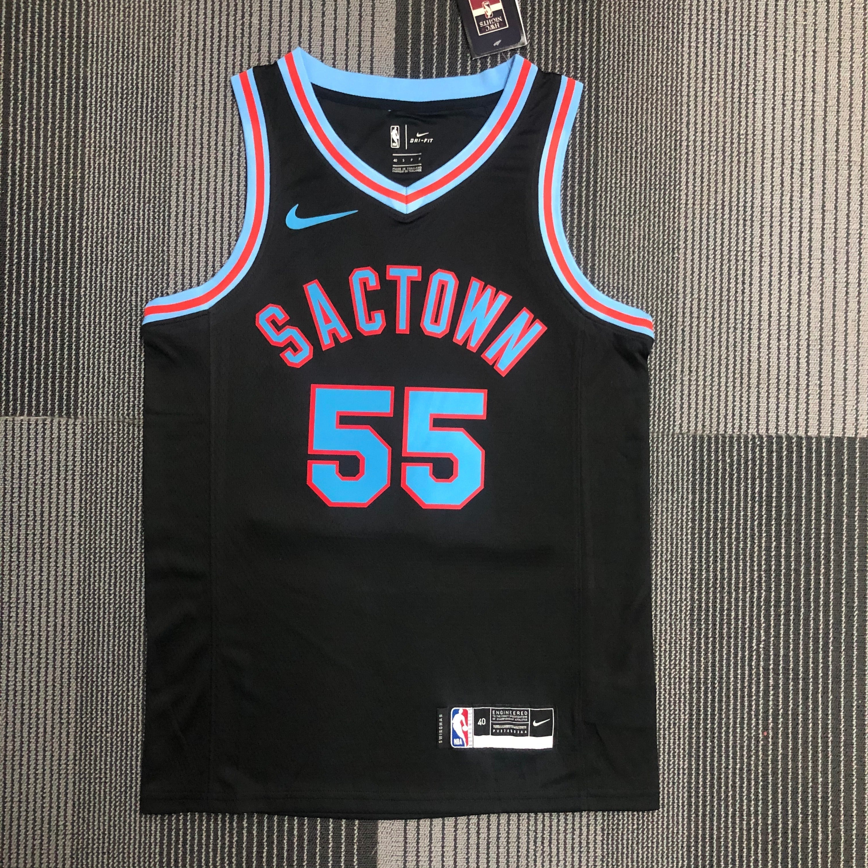 Sacramento Kings City Edition #55 Jalen Williams (2020-21)