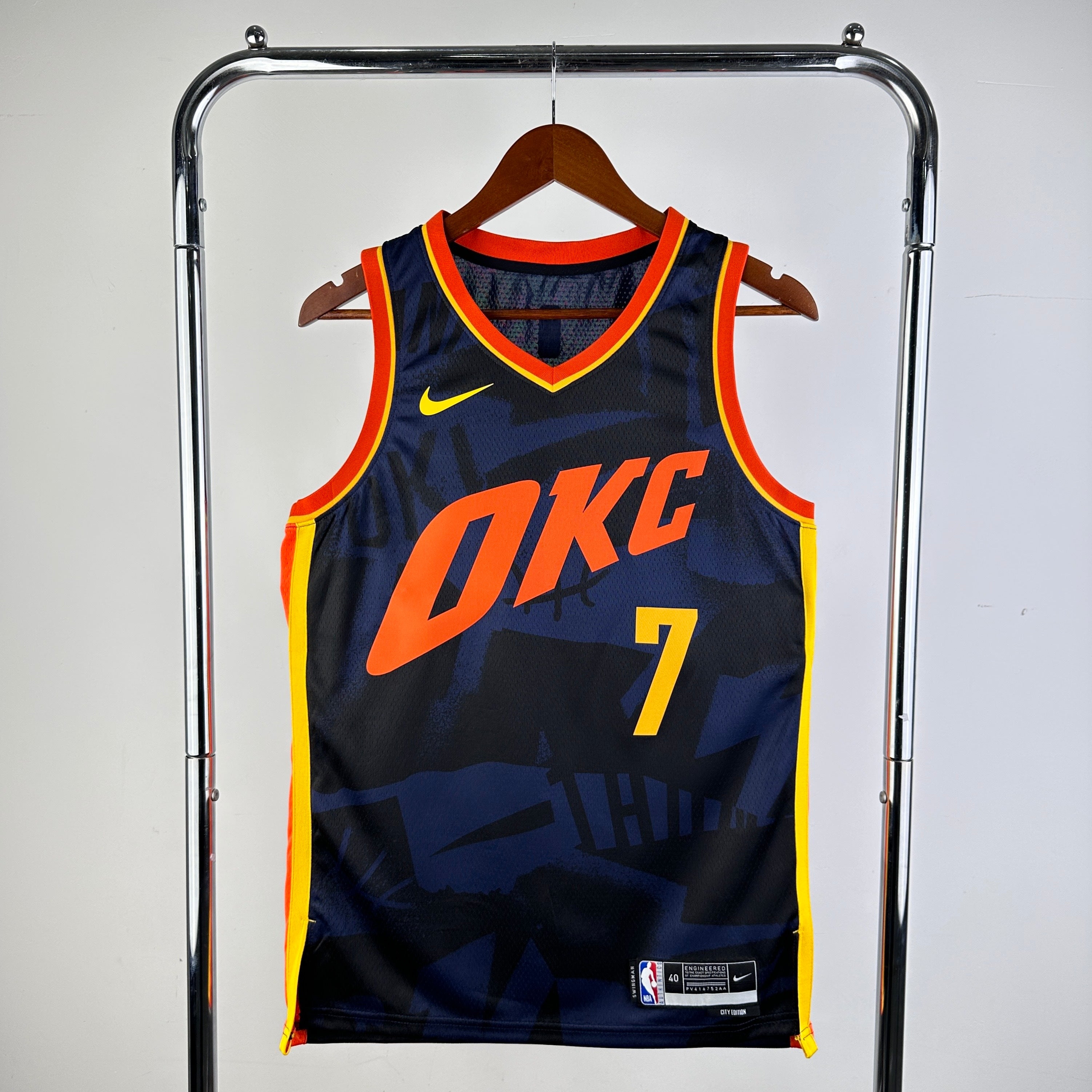 Oklahoma City Thunder City Edition #7 Chet Holmgren (2023-24)