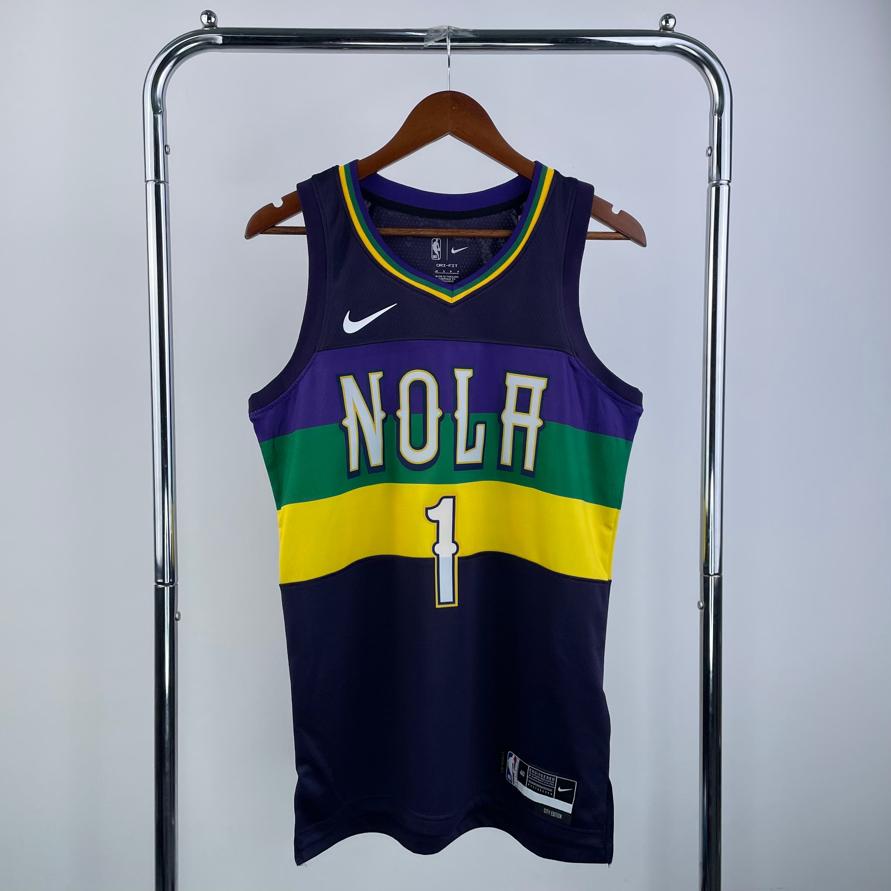 New Orleans Pelicans City Edition #1 Zion Williamson (2022-23)