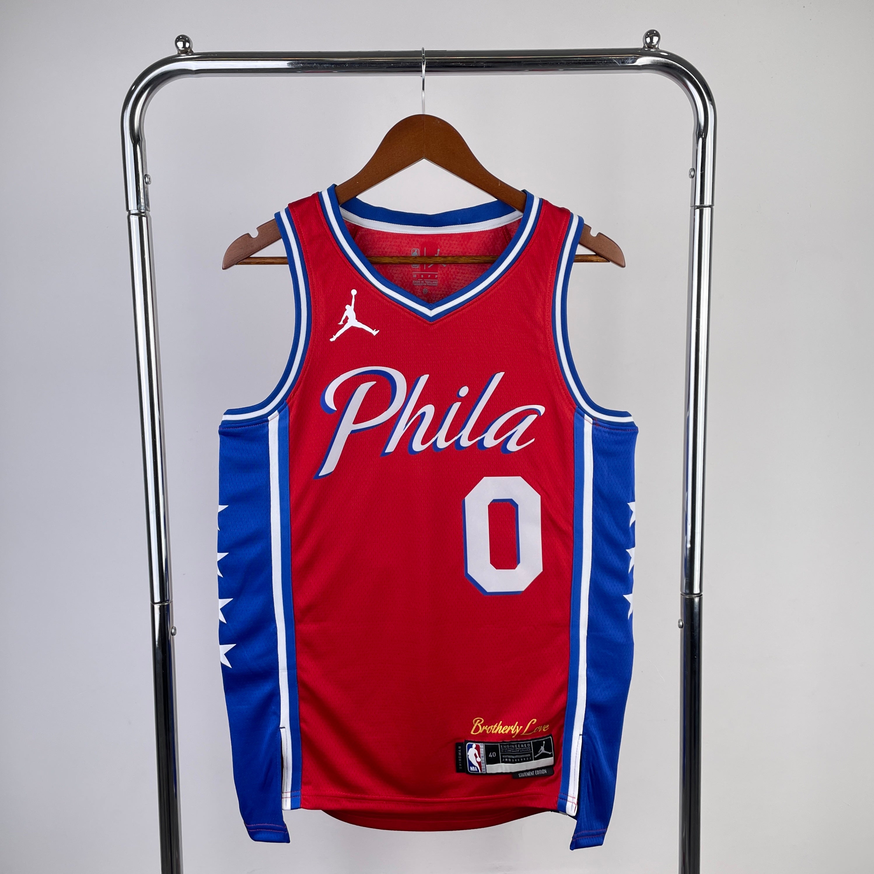 Philadelphia 76ers Jordan Brand #0 Tyrese Maxey (2022-23)