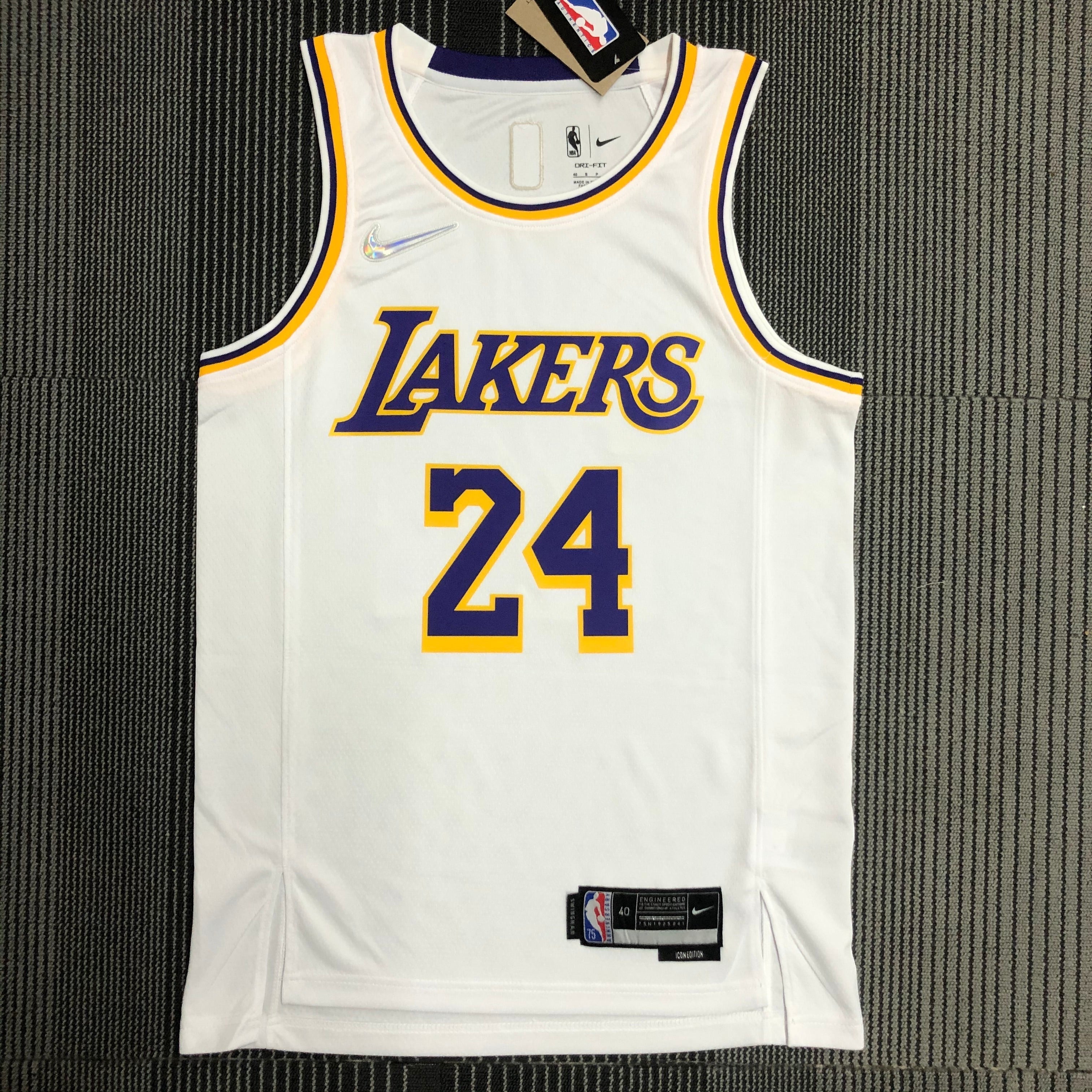 Los Angeles Lakers 75th Anniversary #24 Kobe Bryant