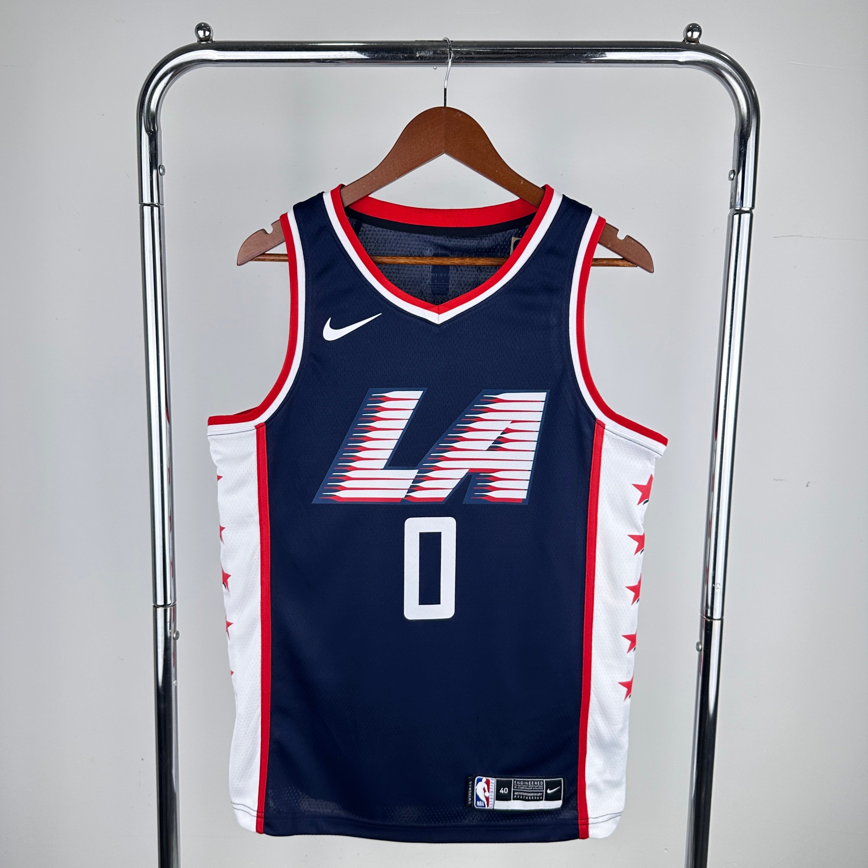 Los Angeles Clippers City Edition #0 Russell Westbrook