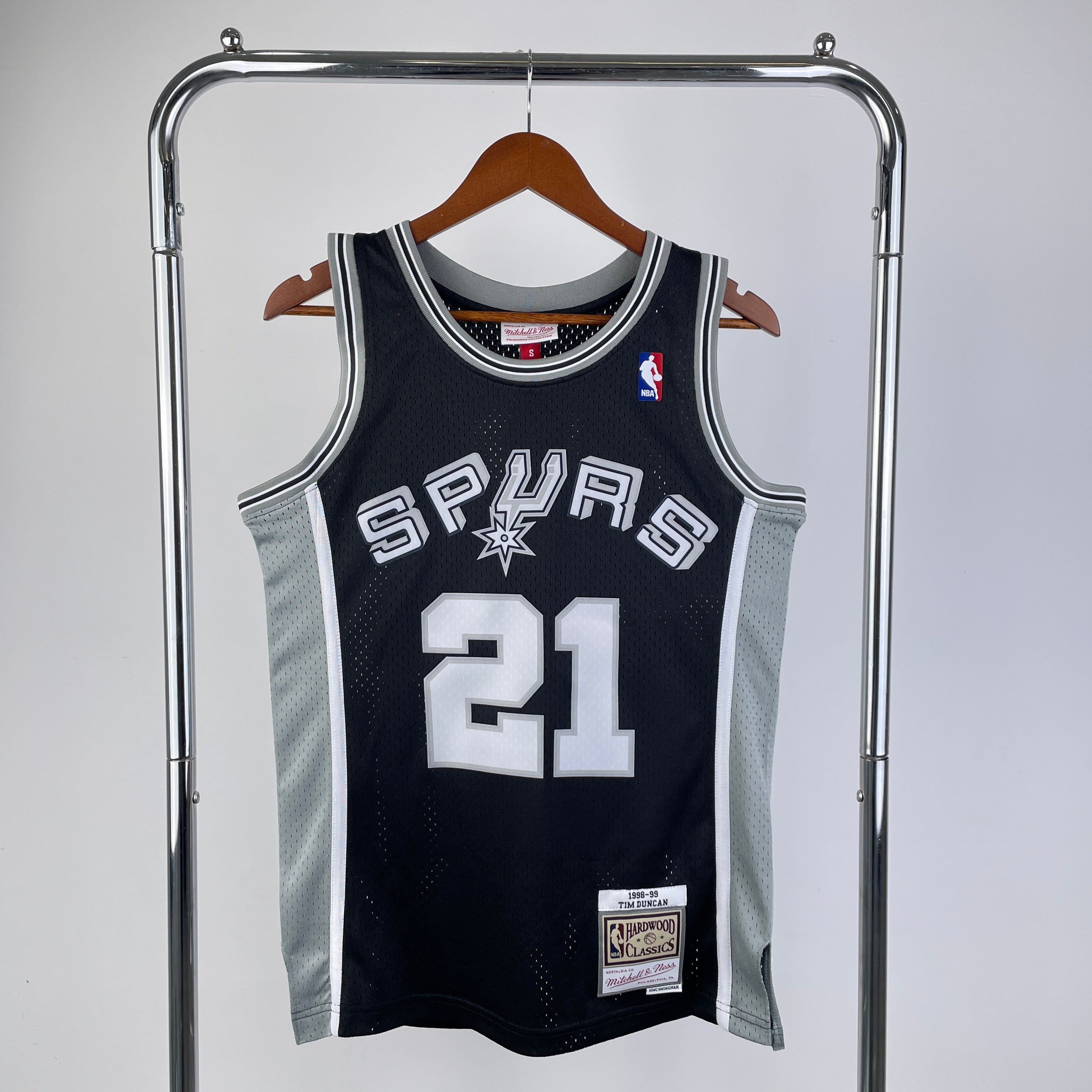 San Antonio Spurs Retro #21 Tim Duncan