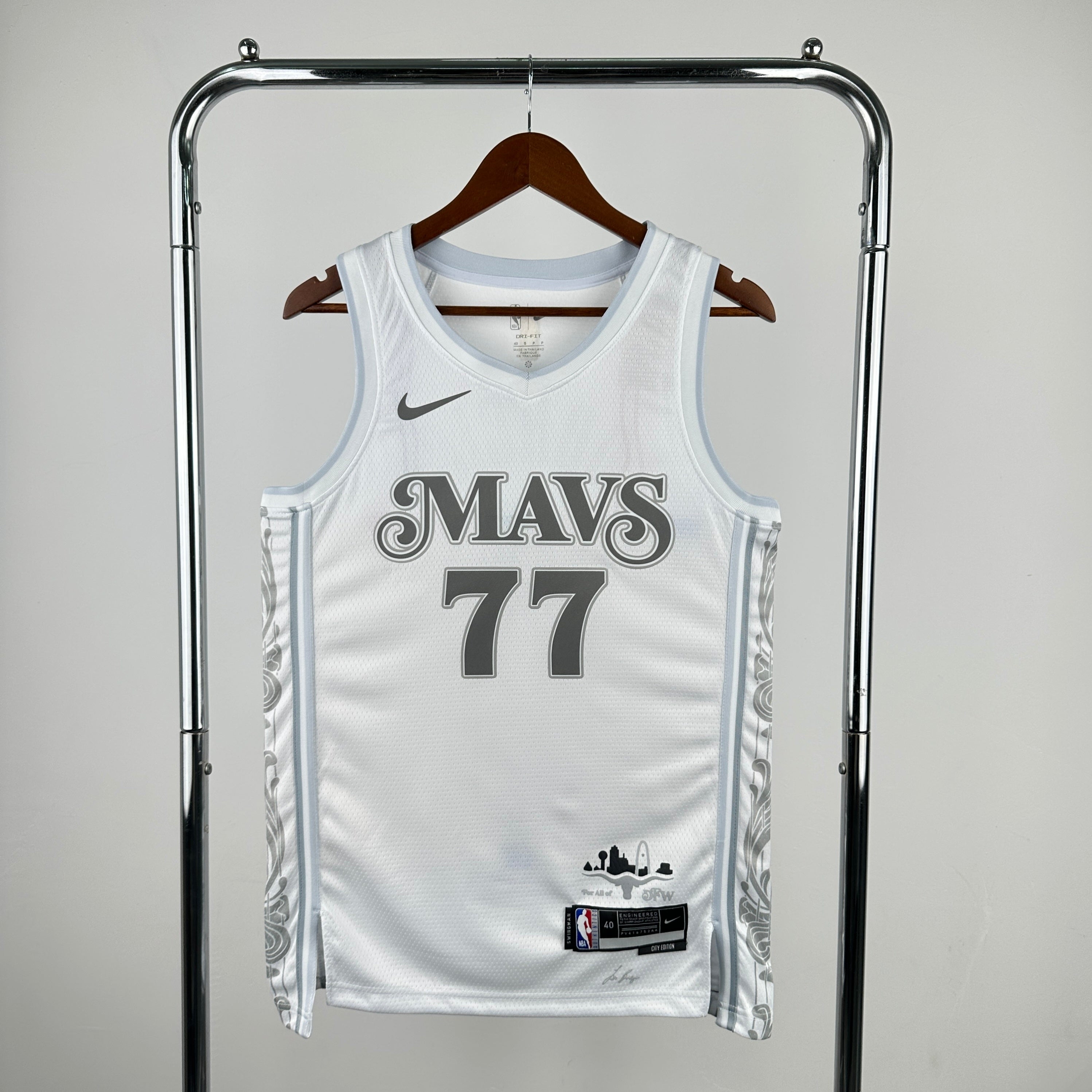 Dallas Mavericks City Edition #77 Luka Doncic (2024-25)