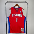 Detroit Pistons Retro #1 Allen Iverson