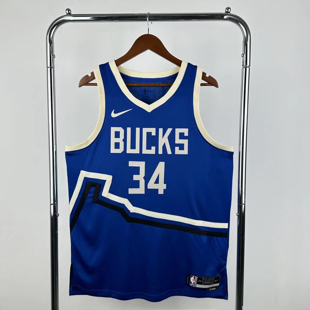 Milwaukee Bucks City Edition #34 Giannis Antetokounmpo (2024-25)
