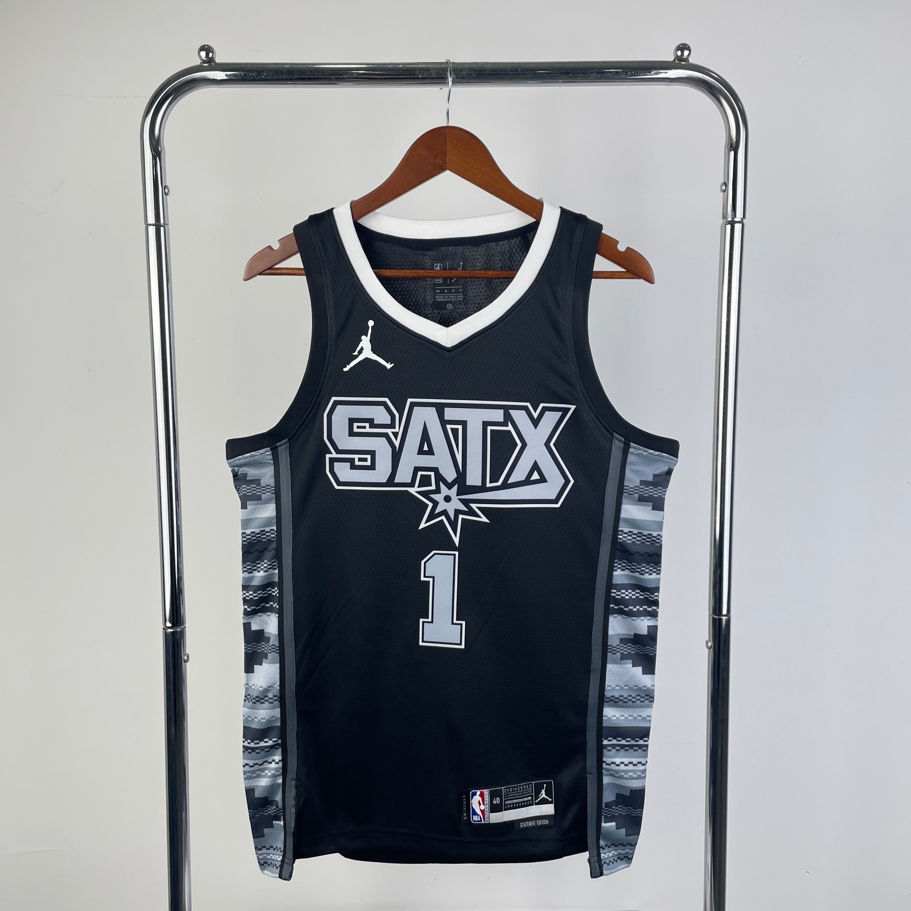 San Antonio Spurs Jordan Brand #1 Victor Wembanyama (2022-23)