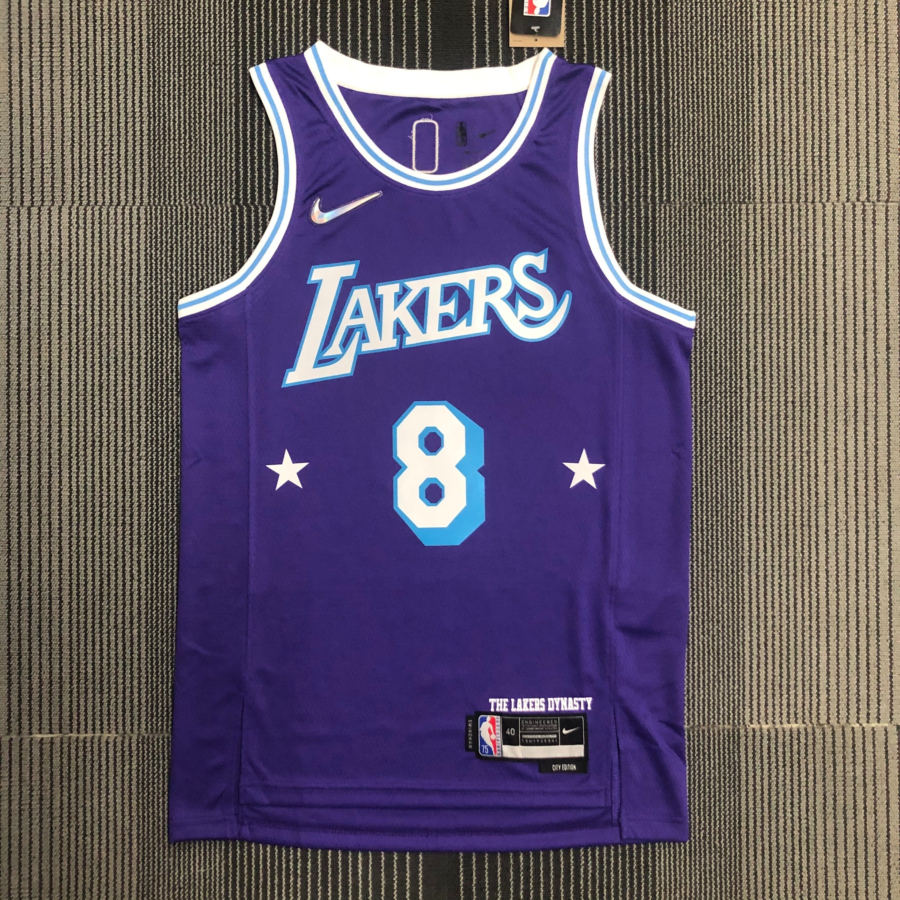 Los Angeles Lakers City Edition #8 Kobe Bryant